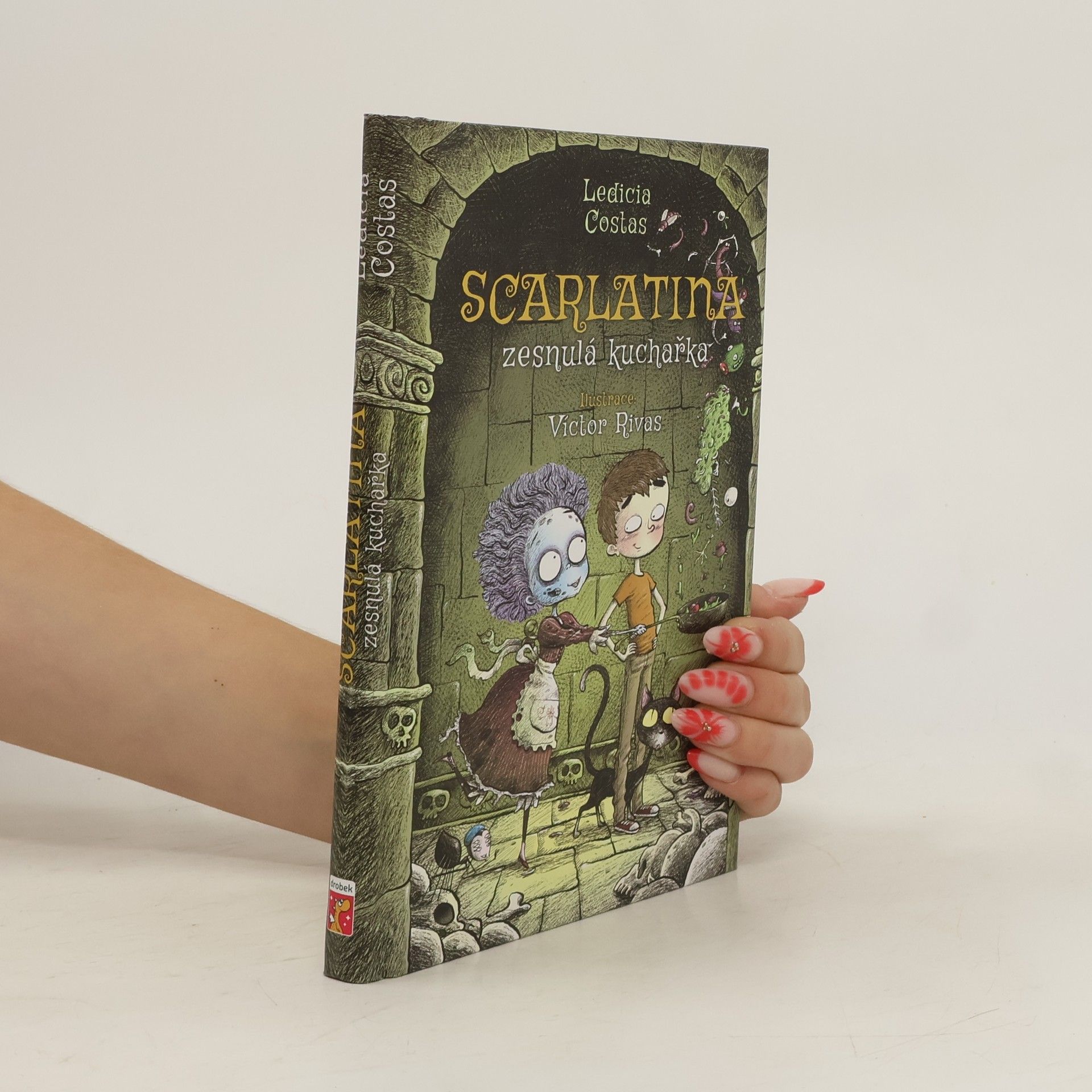 Scarlatina. zesnulá kuchařka