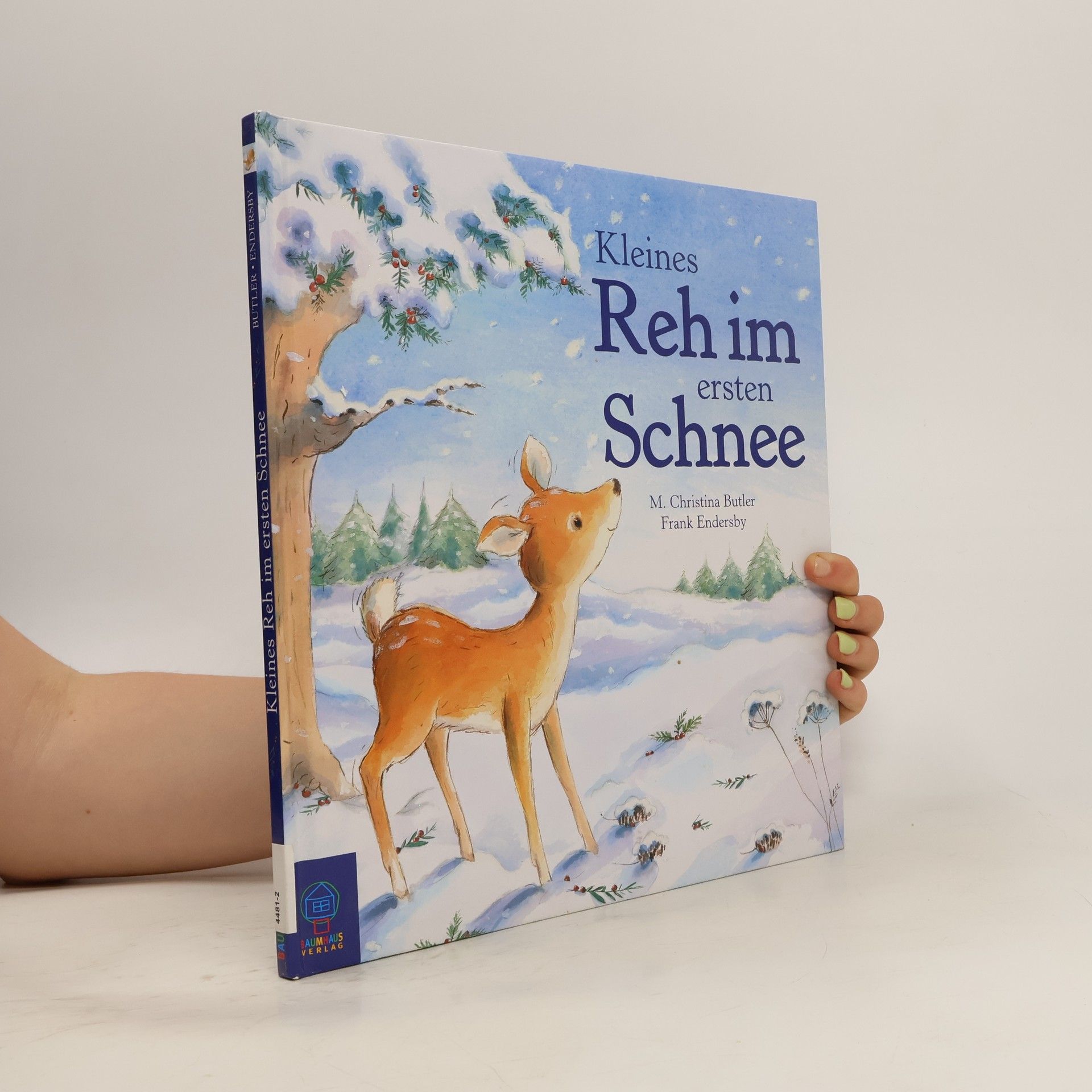 Christina M. Butler Kleines Reh im ersten Schnee