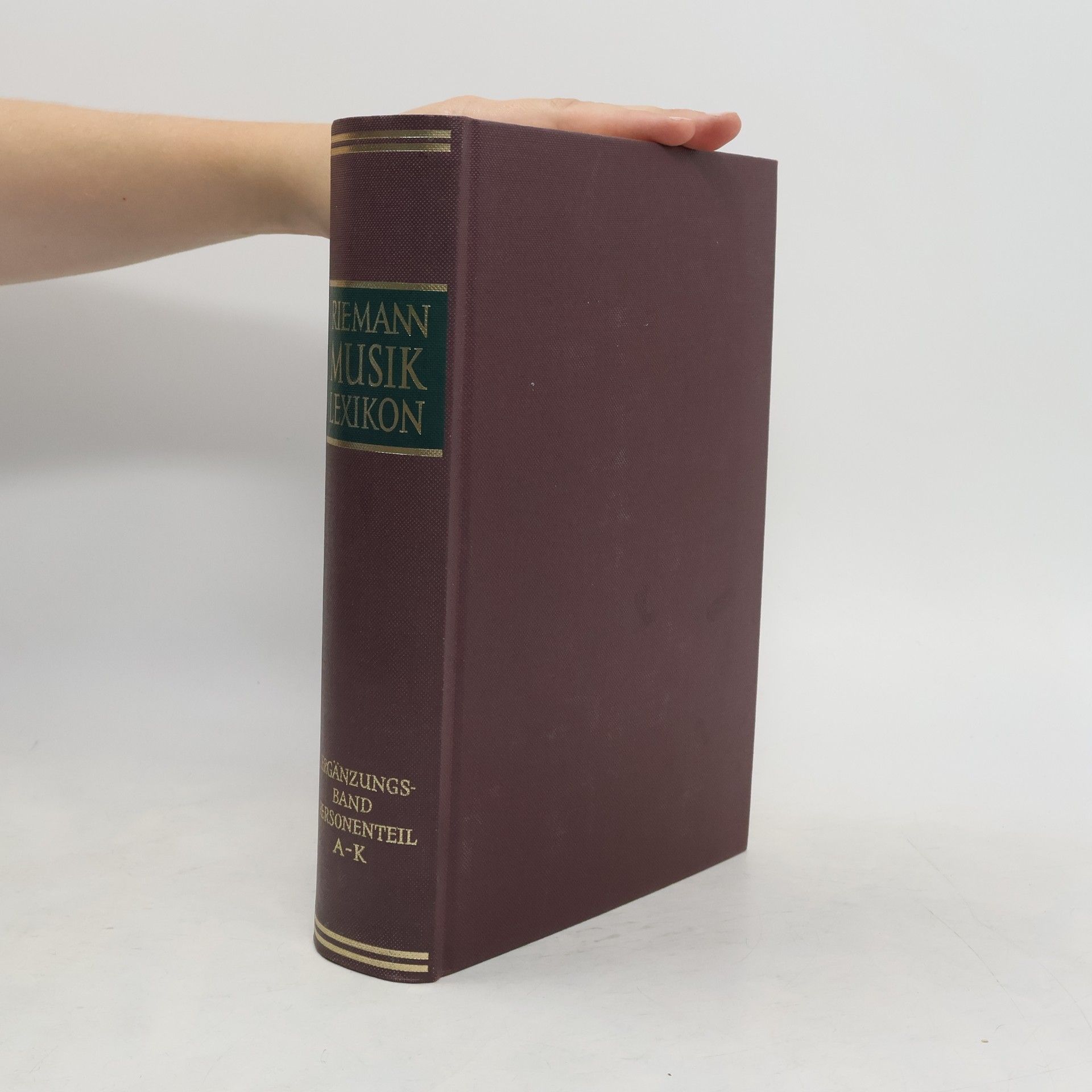 Autorenkollektiv Riemann Musiklexikon 1. A-K