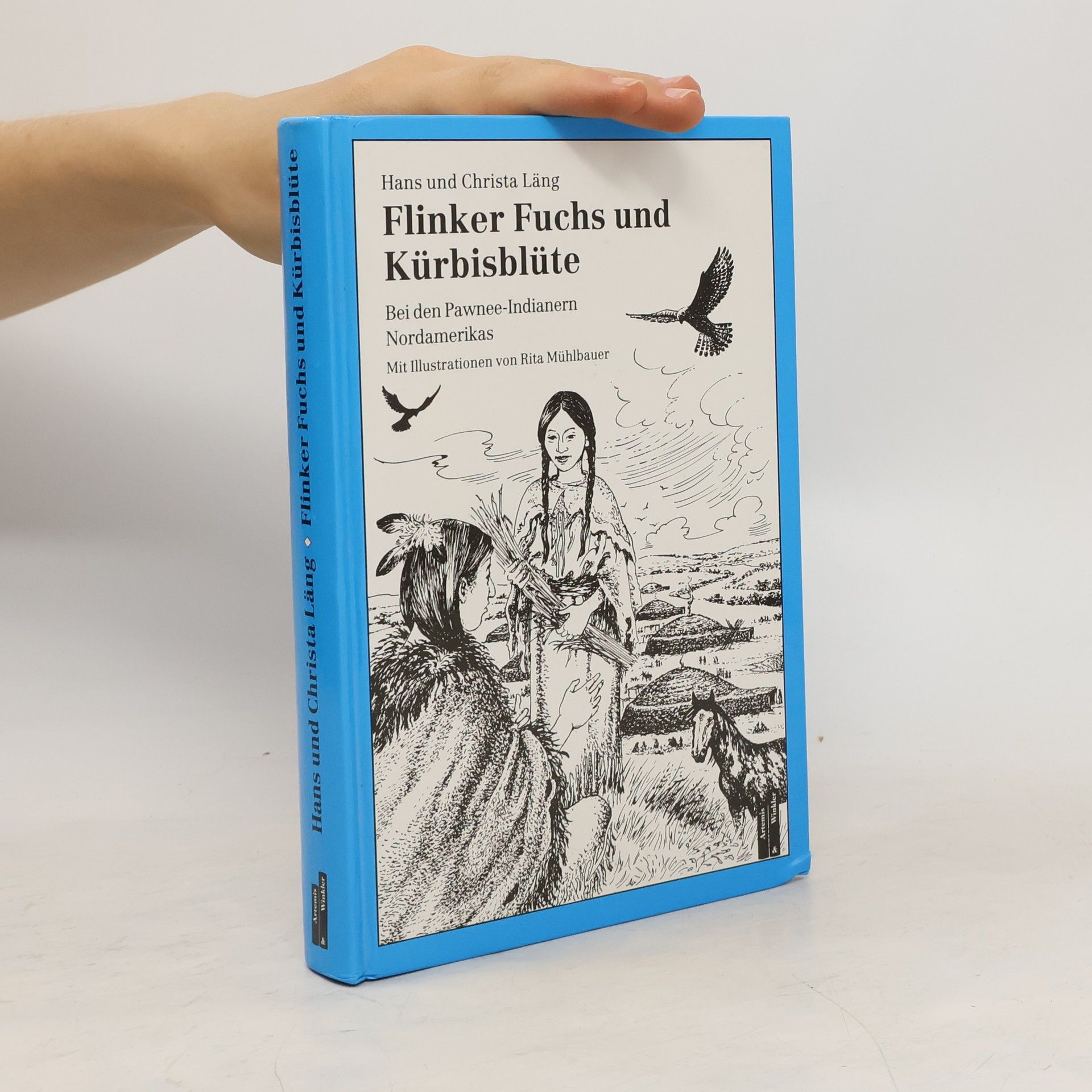 Hans Läng Flinker Fuchs und Kürbisblüte