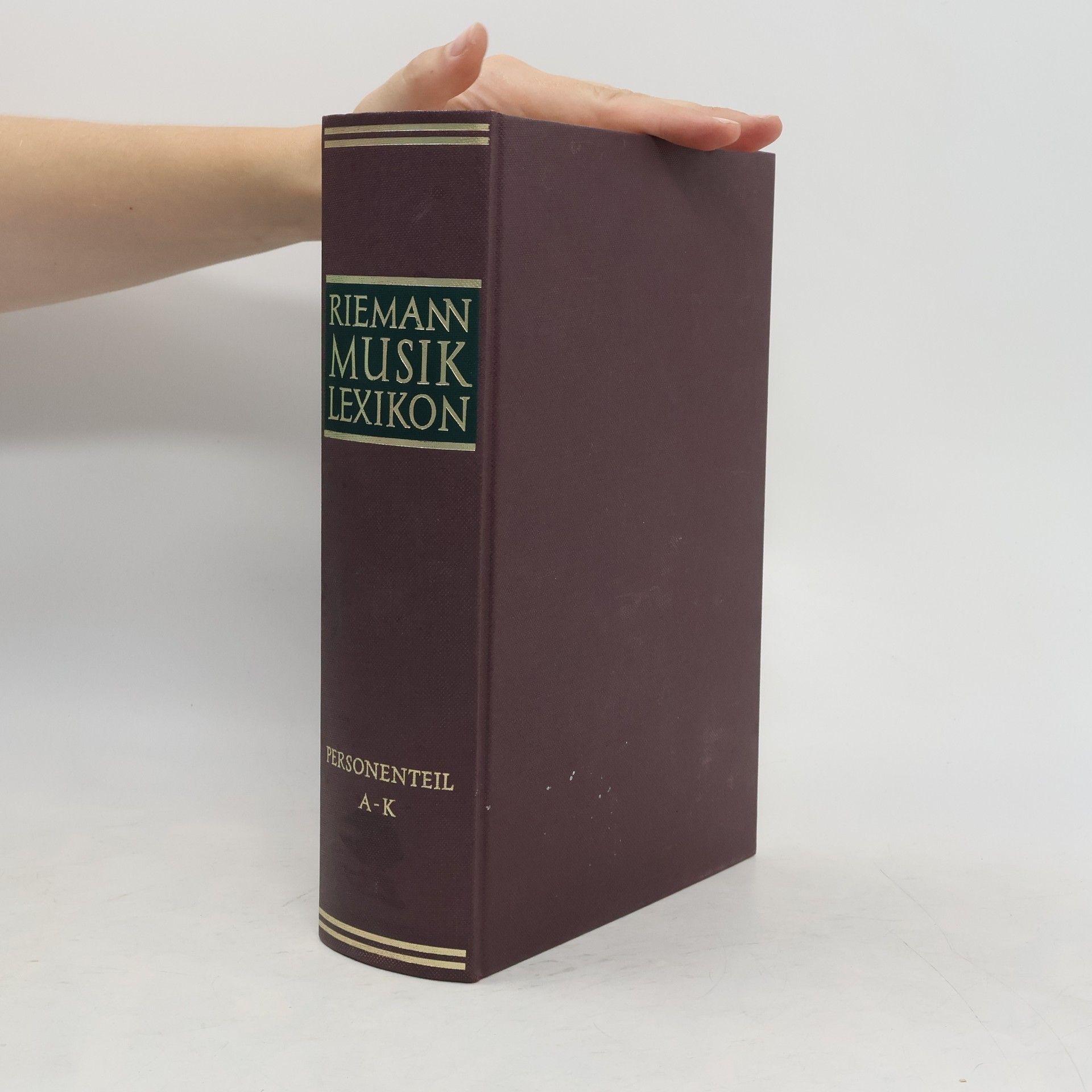 Hugo Riemann Riemann Musiklexikon. Personenteil A-K