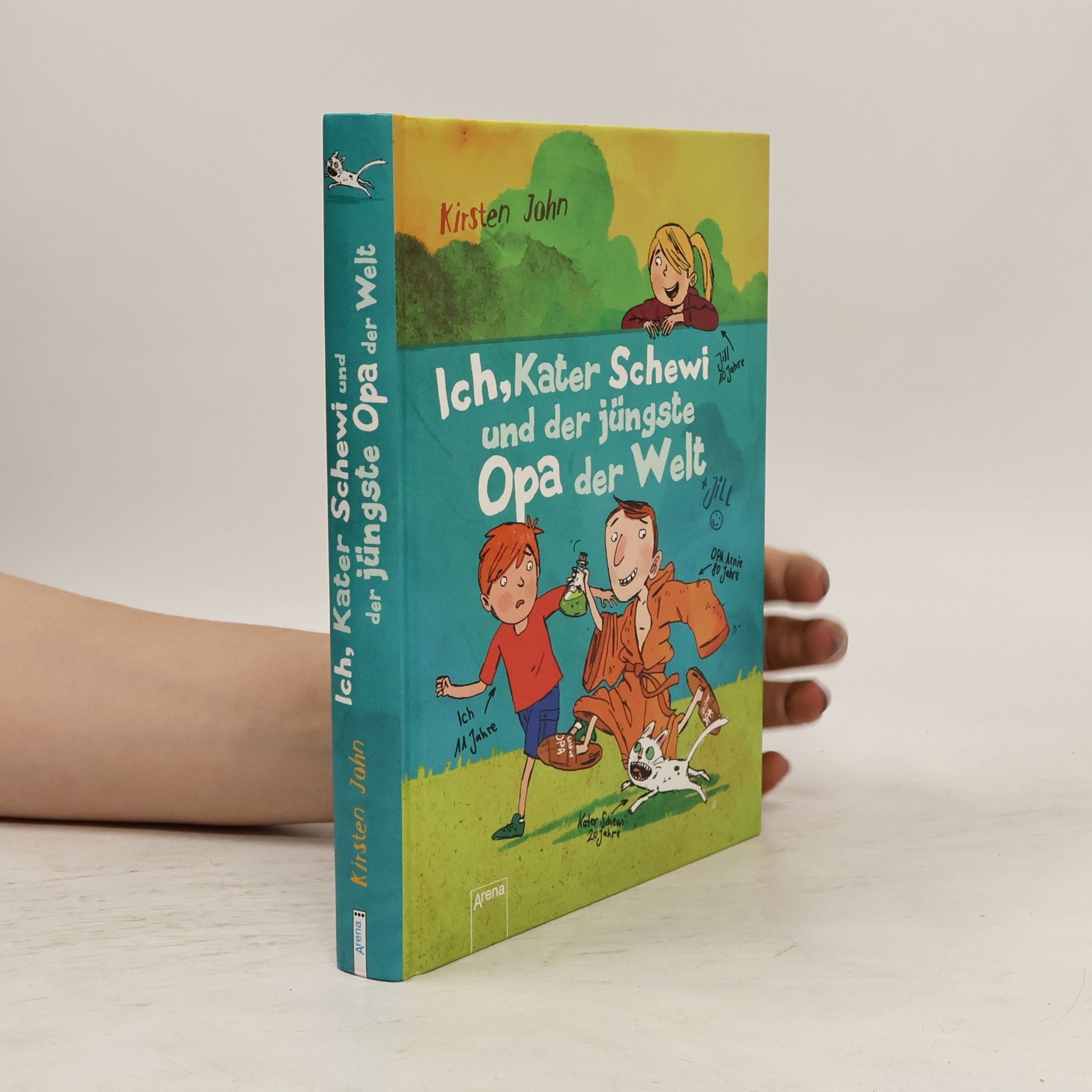 Kirsten John Ich, Kater Schewi und der jüngste Opa der Welt