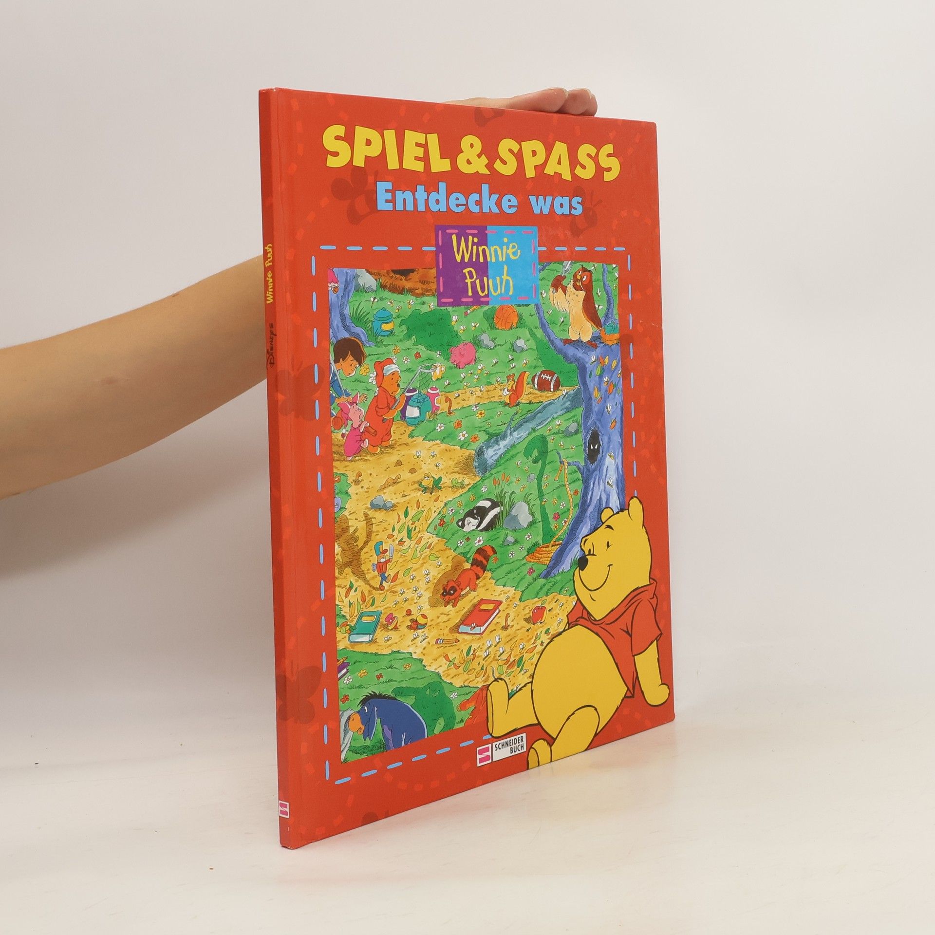 Collective Winnie Puuh. Spiel und Spaß. Entdecke was.