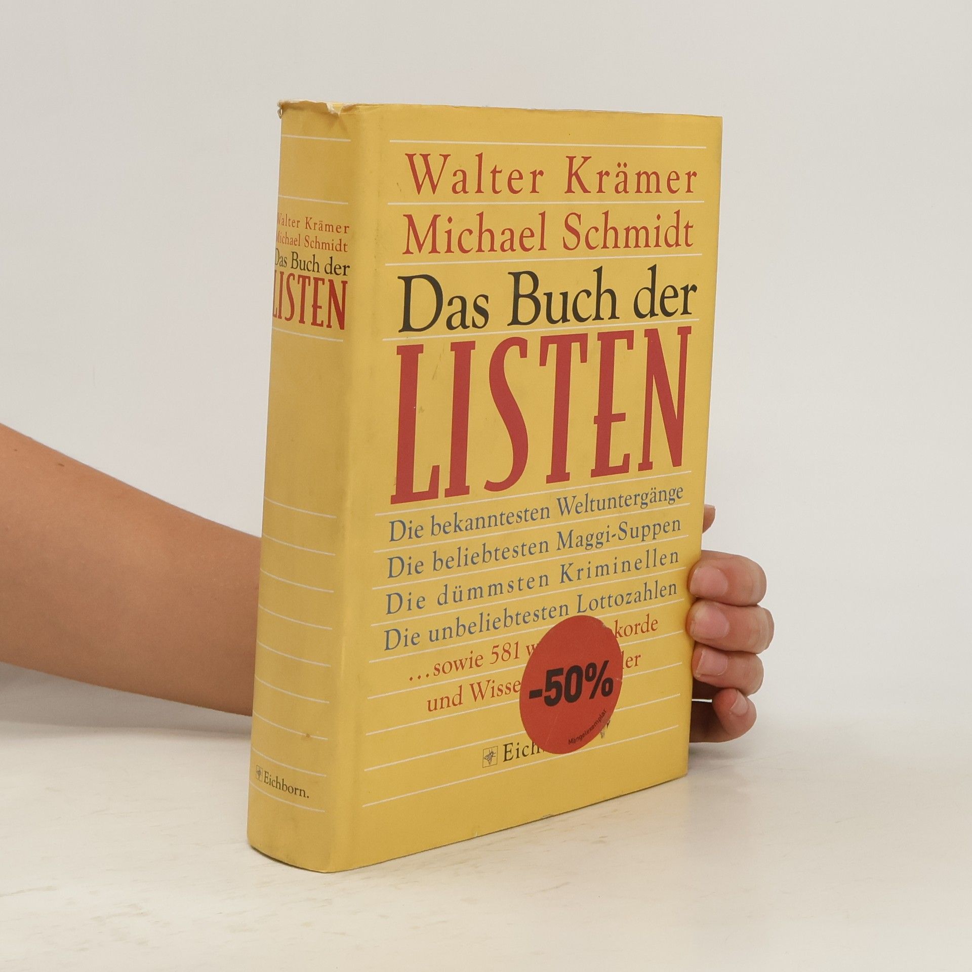 Walter Krämer Das Buch der Listen