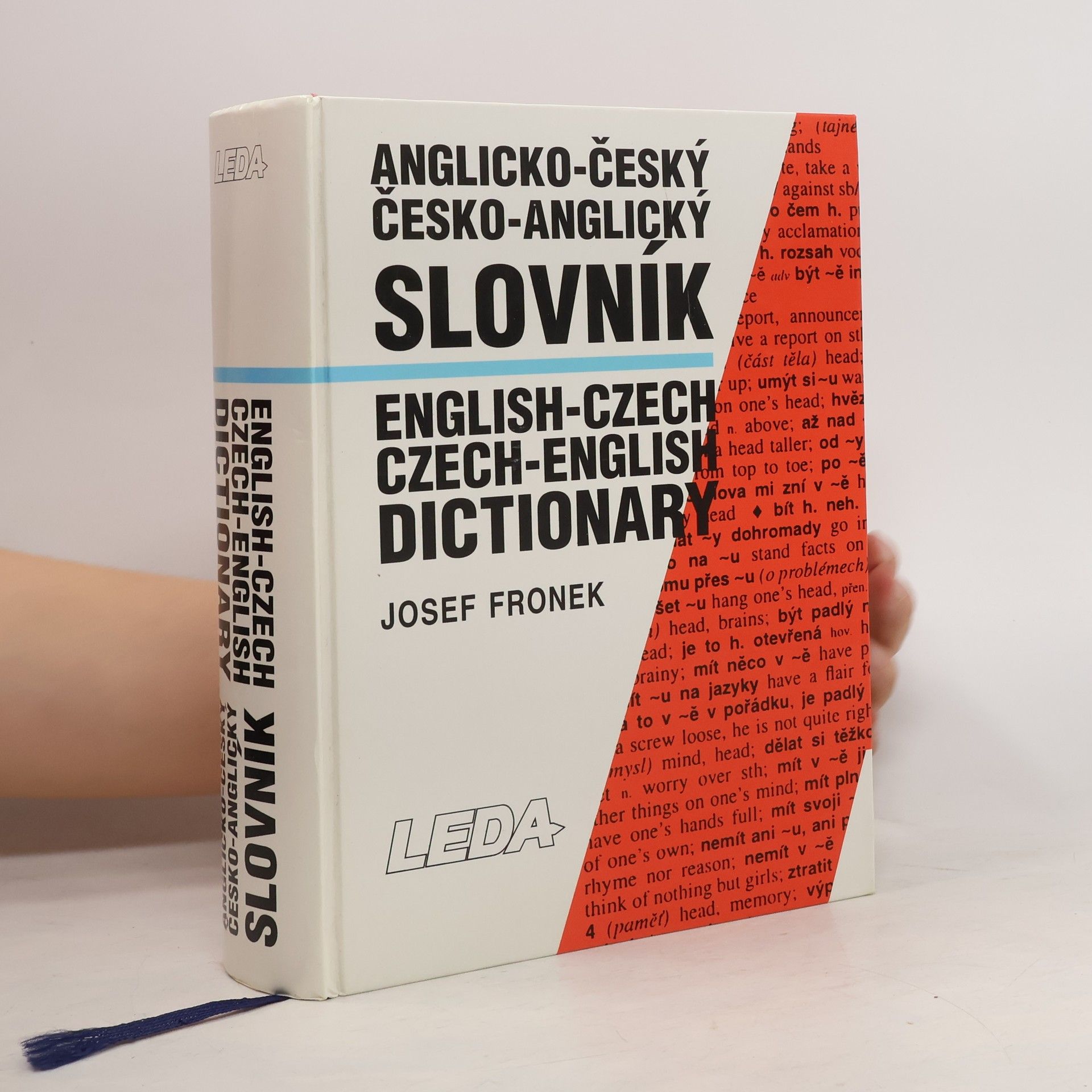 Josef Fronek Anglicko-český, česko-anglický slovník = English-czech, czech-english dictionary