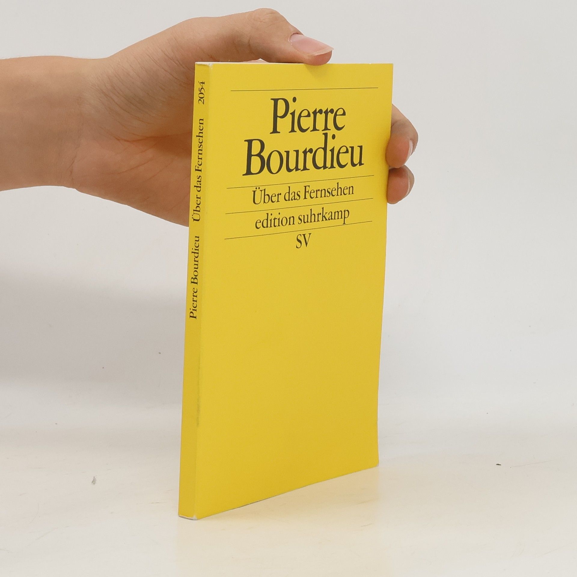 Pierre Bourdieu Über das Fernsehen