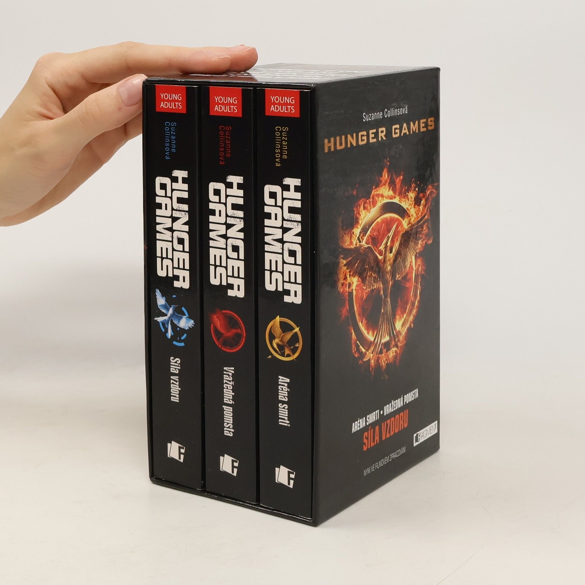 Suzanne Collins Hunger games 1-3