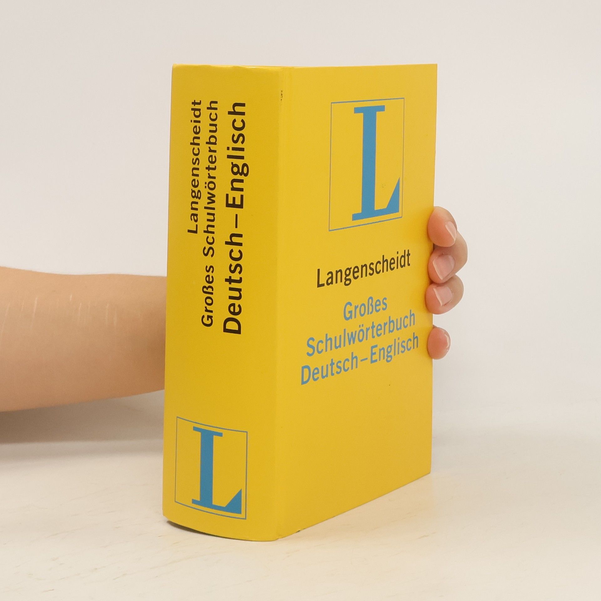 Autores varios Großes Schulwörterbuch. Deutsch - Englisch.