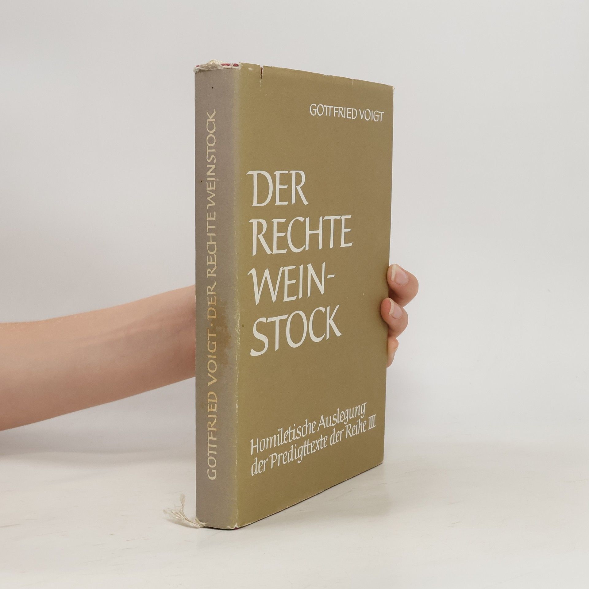 Gottfried Voigt Der rechte Weinstock