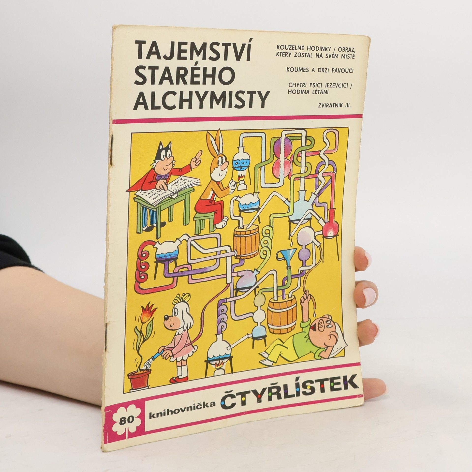 Jaroslav Němeček Čtyřlístek 80. Tajemství starého alchymisty