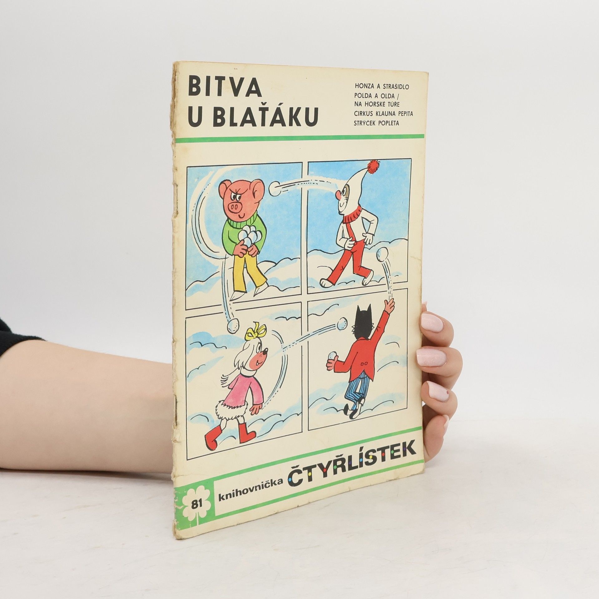 Ljuba Štíplová Čtyřlístek 81. Bitva u Blaťáku