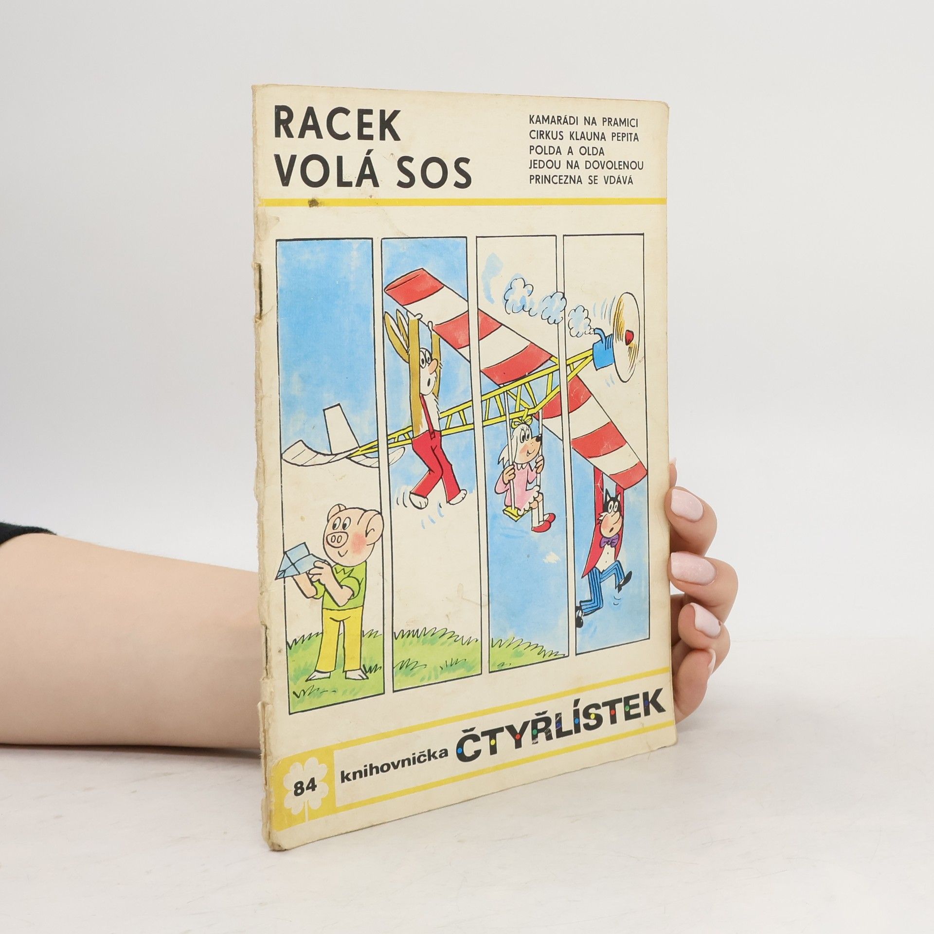 Ljuba Štíplová Čtyřlístek 84. Racek volá SOS