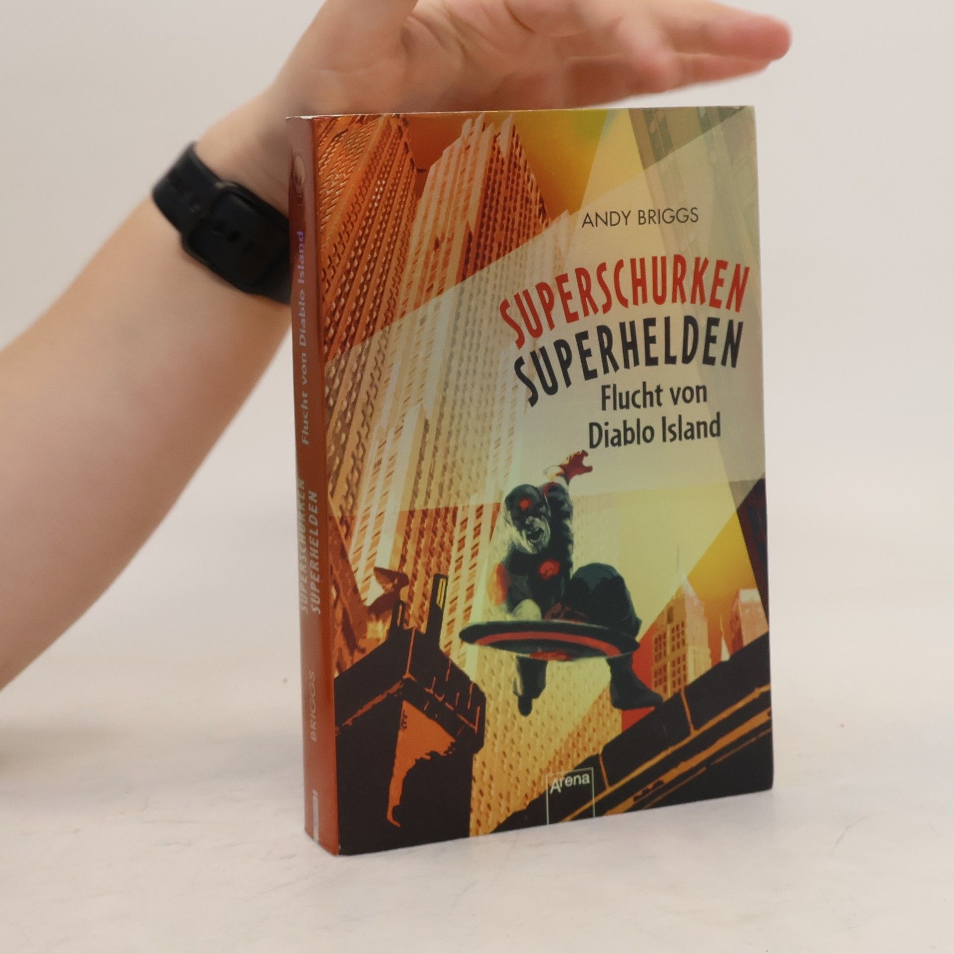 Andy Briggs Superschurken, Superhelden. Flucht von Diablo Island