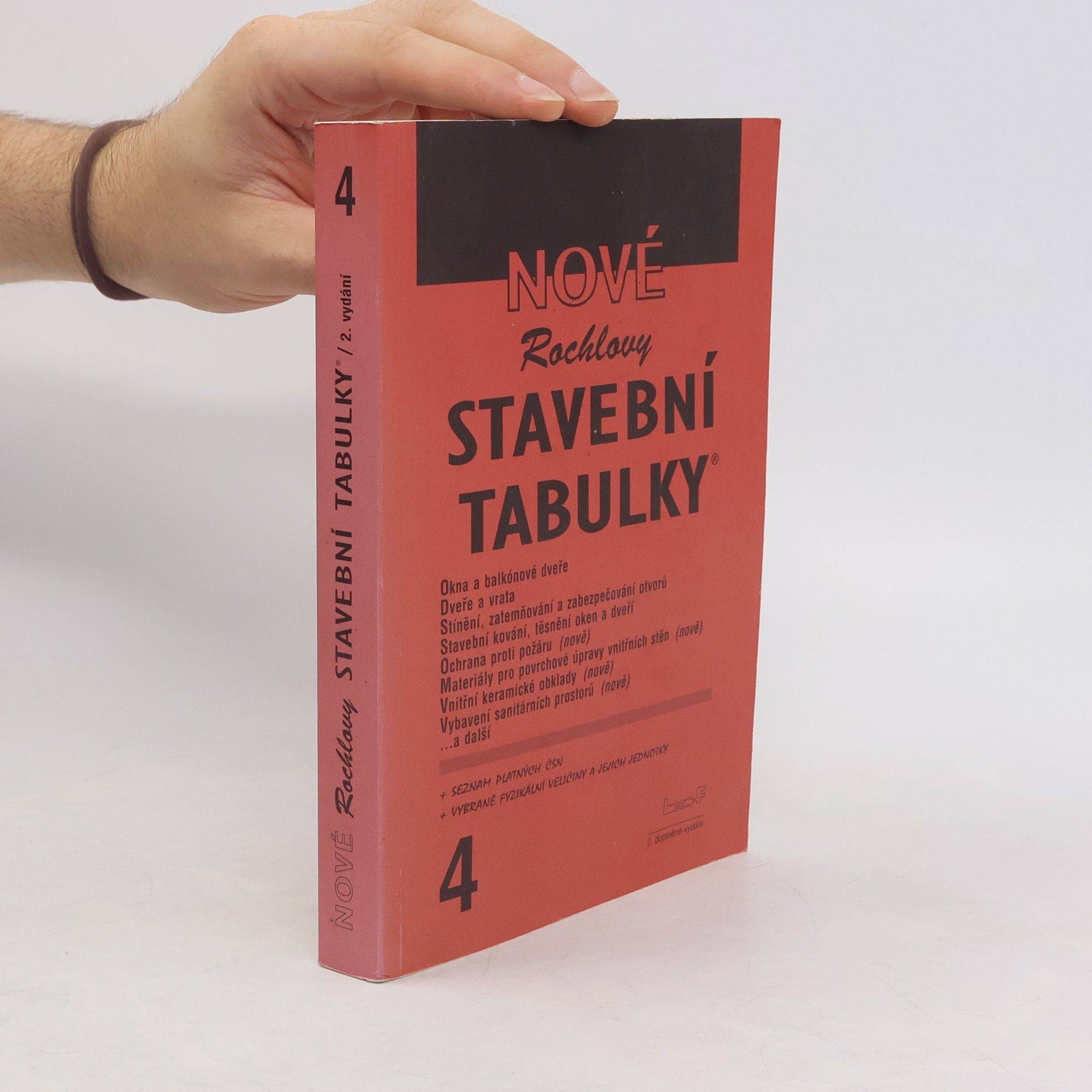 Jolana Slavíčková Nové Rochlovy stavební tabulky, 1. díl.