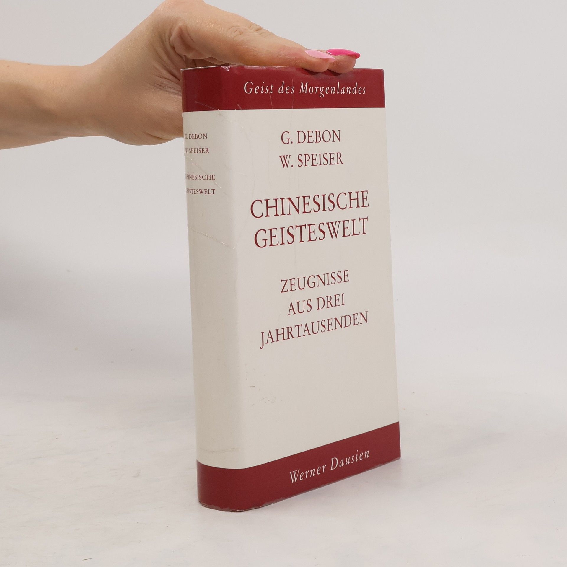 Günther Debon Chinesische Geisteswelt