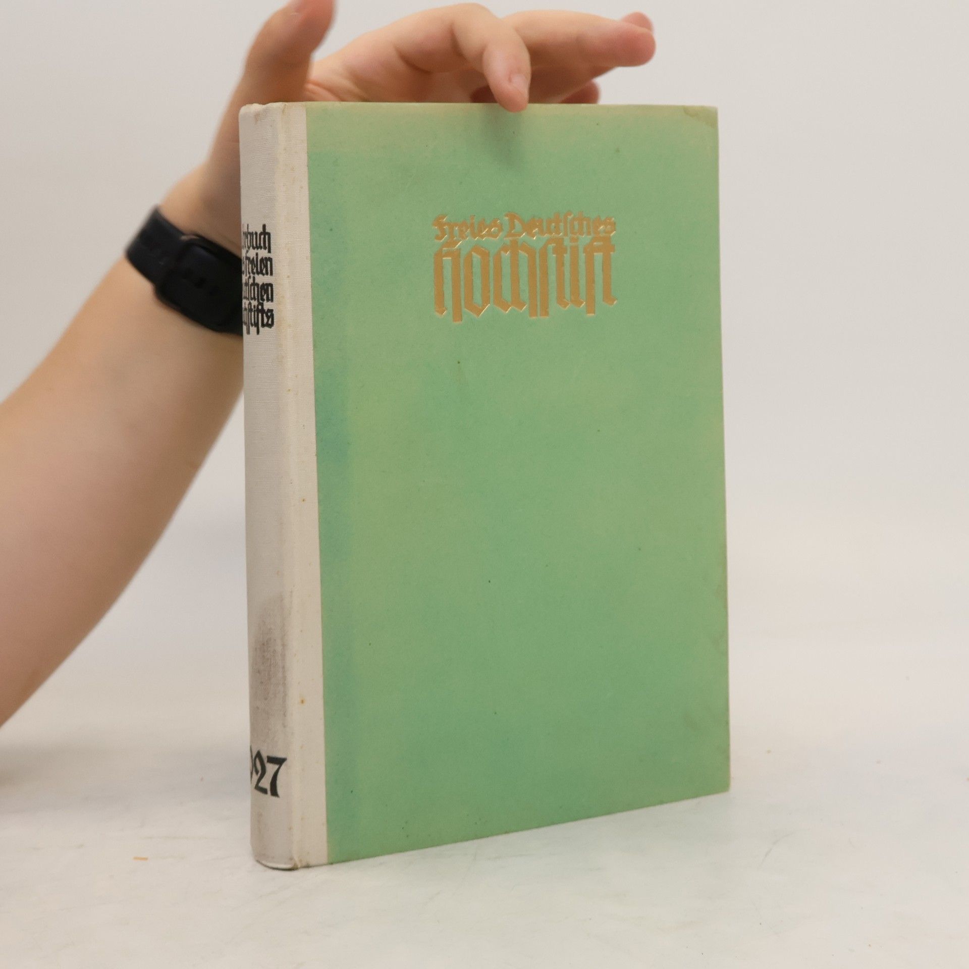 kolektiv Jahrbuch des Freien deutschen Hochstifts 1927