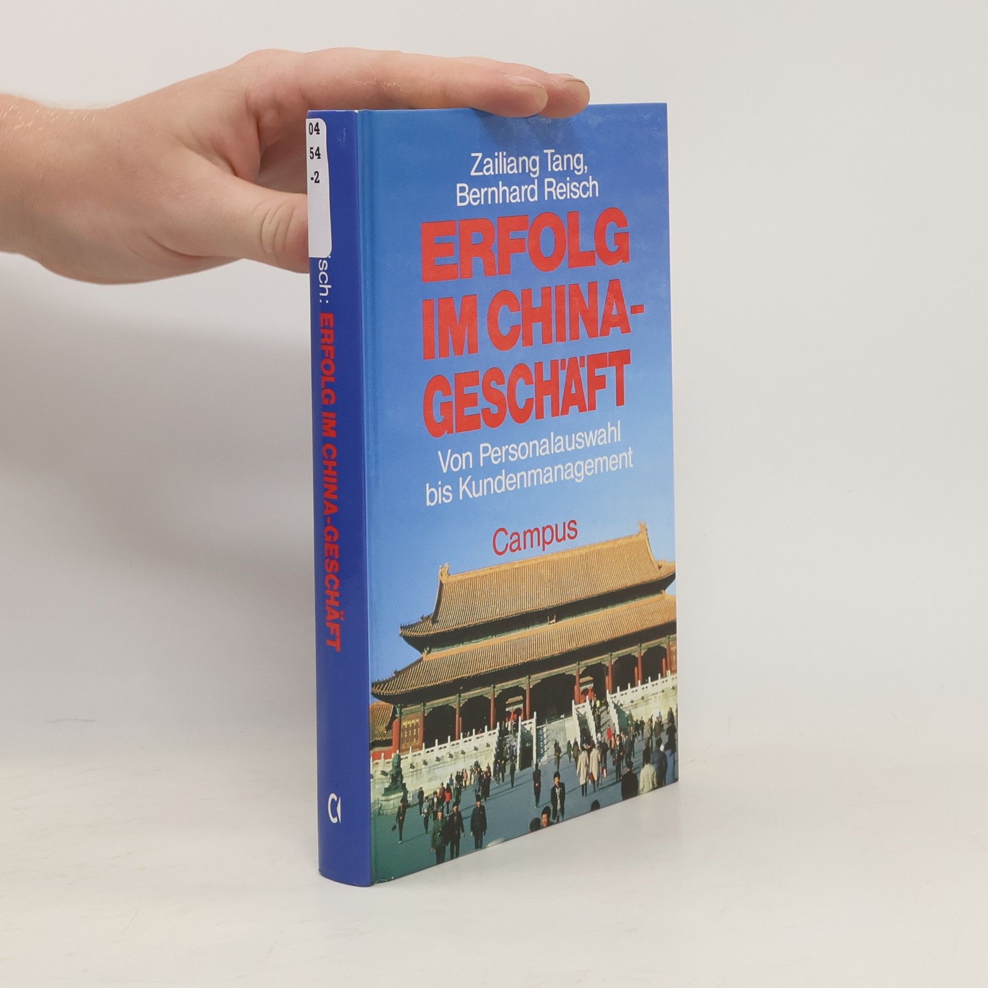 Zailiang Tang Erfolg im China-Geschäft