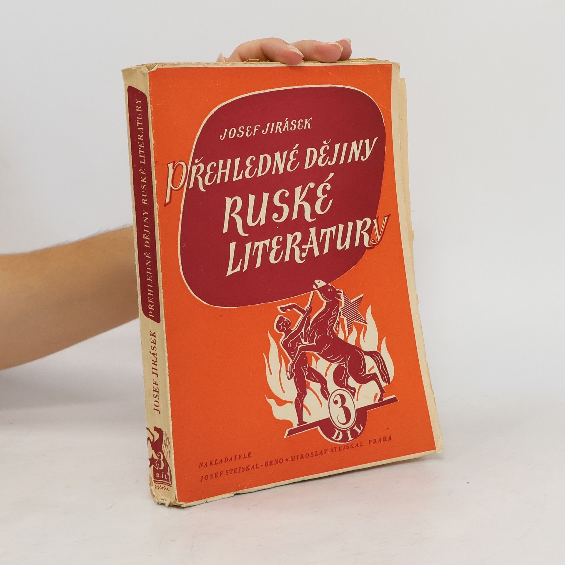 Josef Jirásek Přehledné dějiny ruské literatury III.