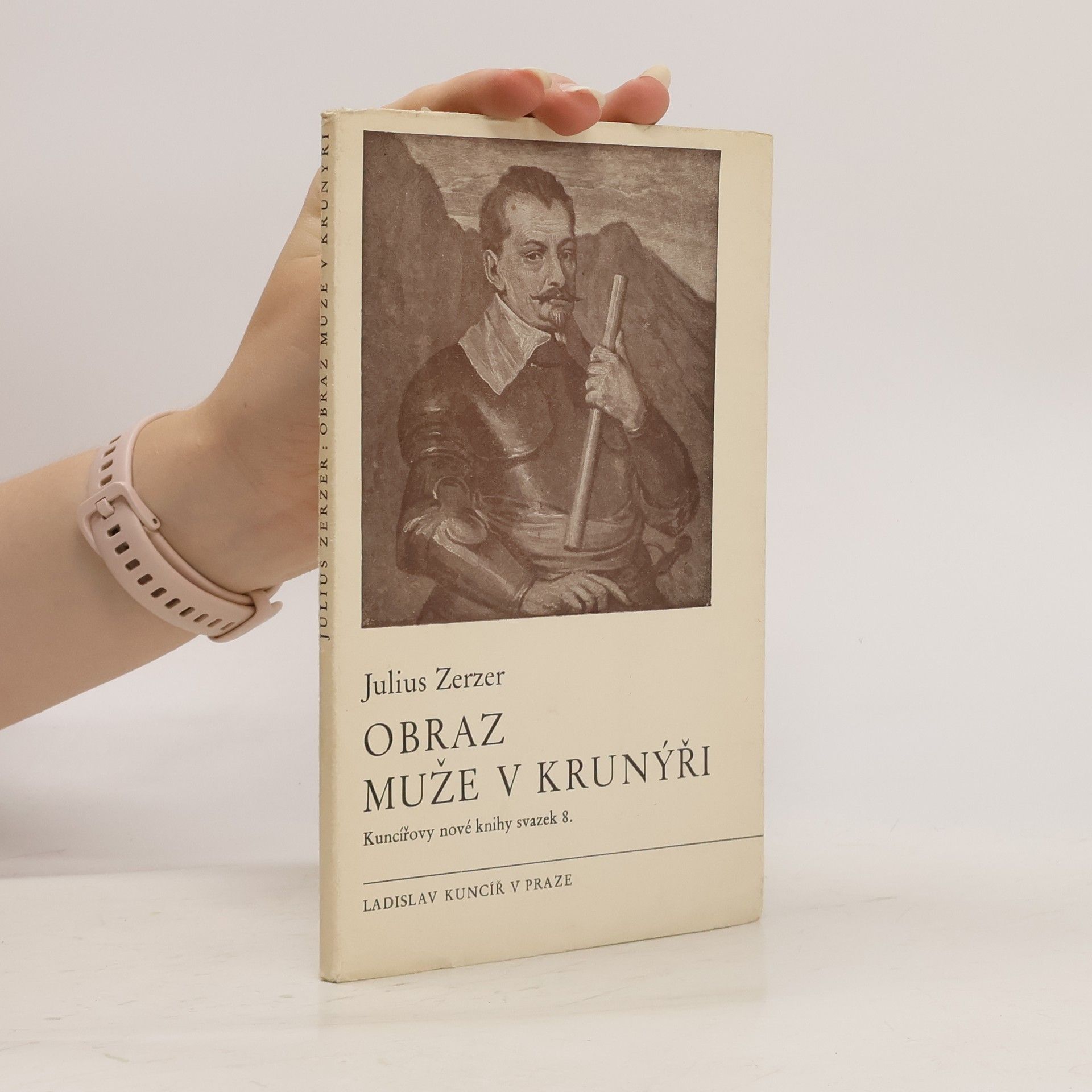 Julius Zerzer Obraz muže v krunýři