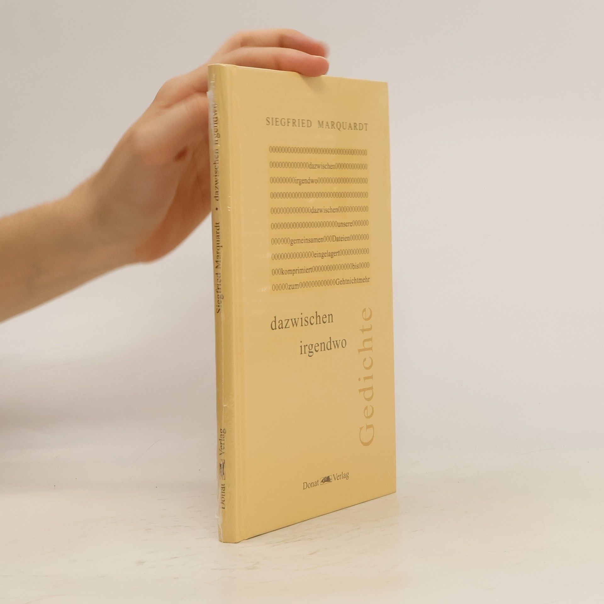 Siegfried Marquardt dazwischen irgendwo. Gedichte