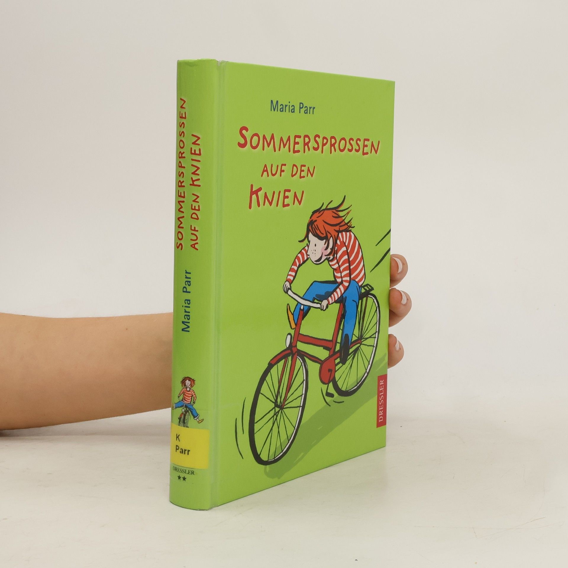 Maria Parr Sommersprossen auf den Knien