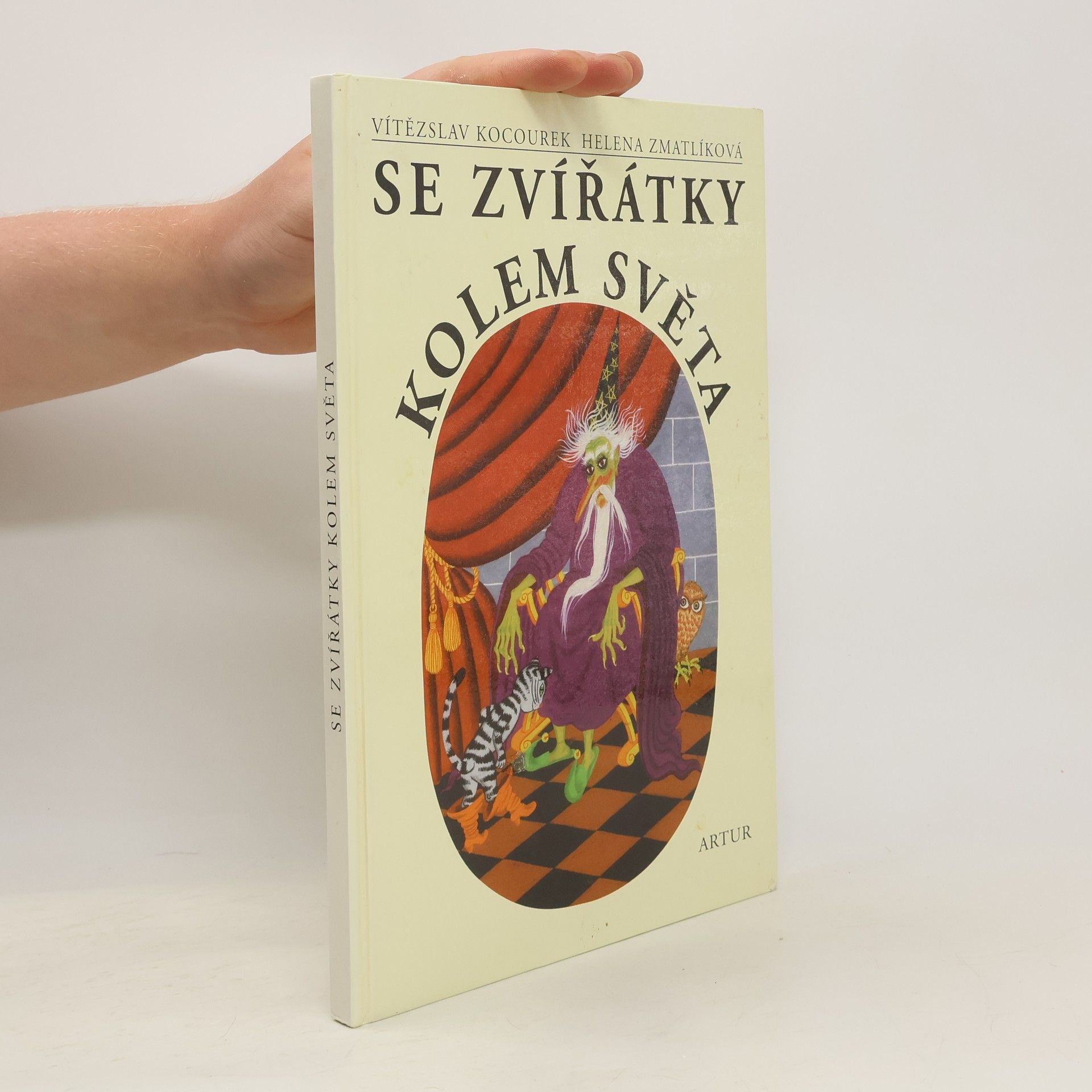 Vítězslav Kocourek Se zvířátky kolem světa. Pohádky a bajky o zvířátkách