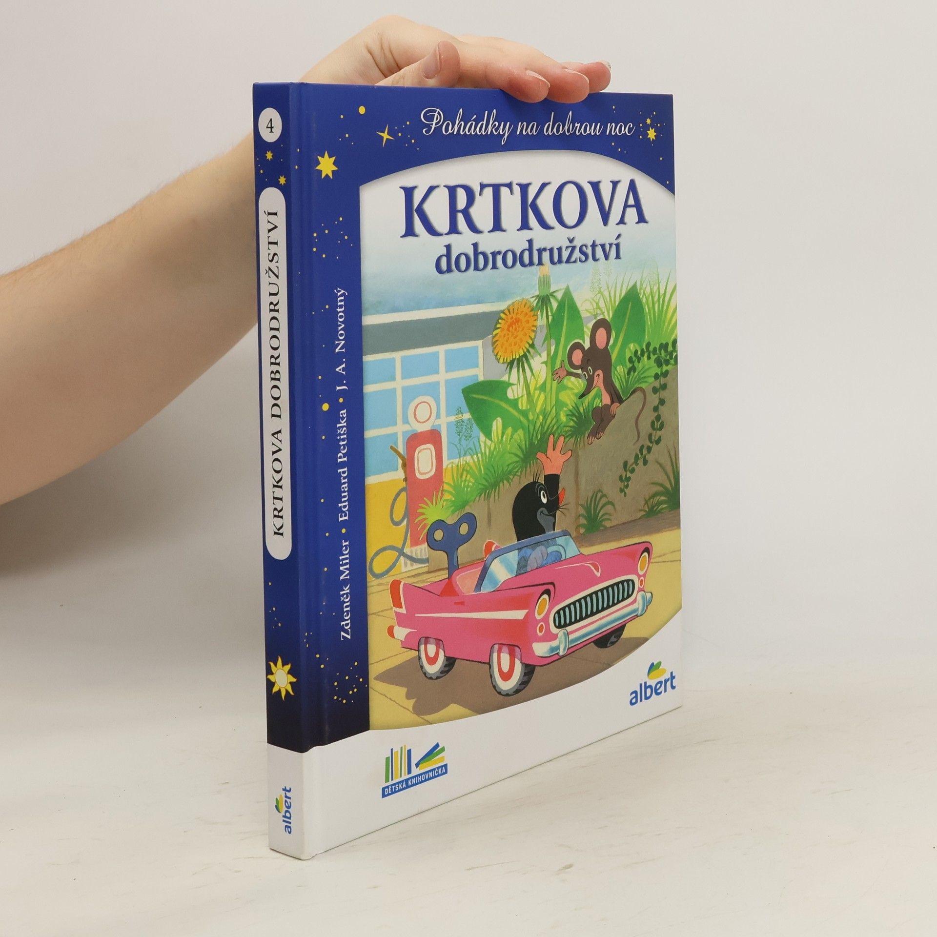 J. A. Novotný Krtkova dobrodružství : pohádky na dobrou noc