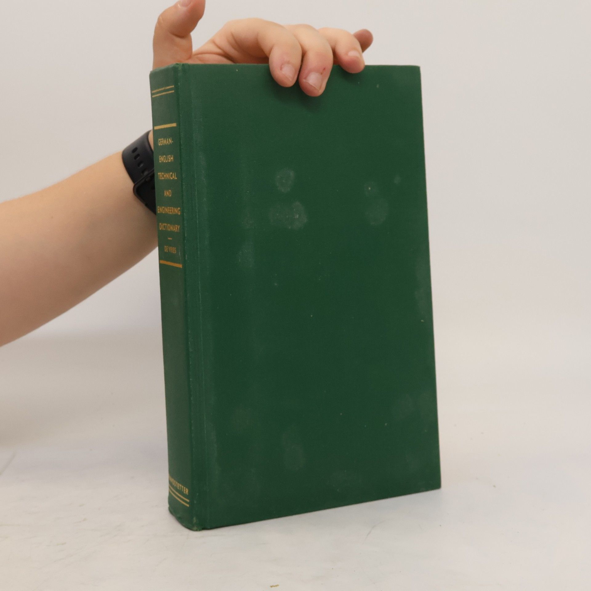 Louis De Vries English-German Technical and Engineering Dictionary