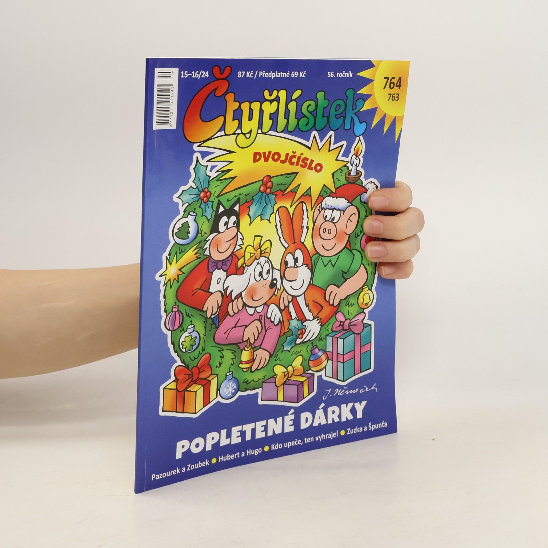 Kolektiv autorů Čtyřlístek dvojčíslo 763 a 764