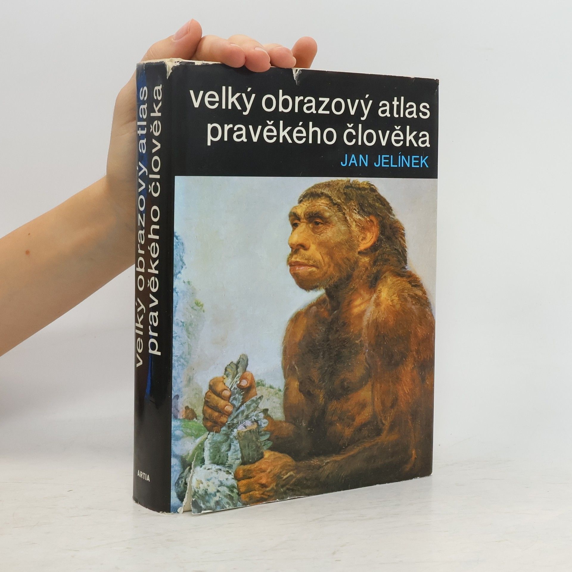 Jan Jelínek Velký obrazový atlas pravěkého člověka