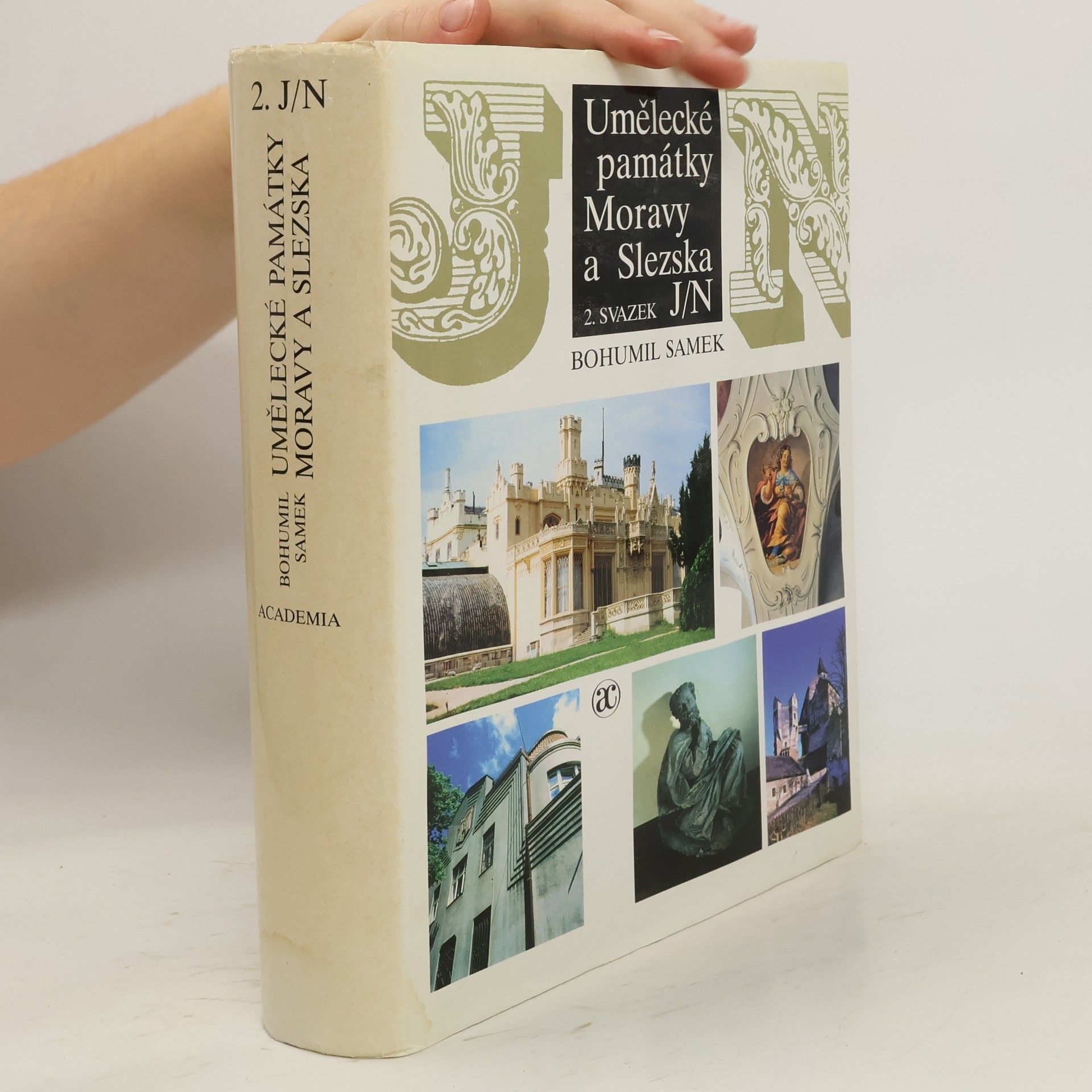 Bohumil Samek Umělecké památky Moravy a Slezska (2. svazek, J / N)
