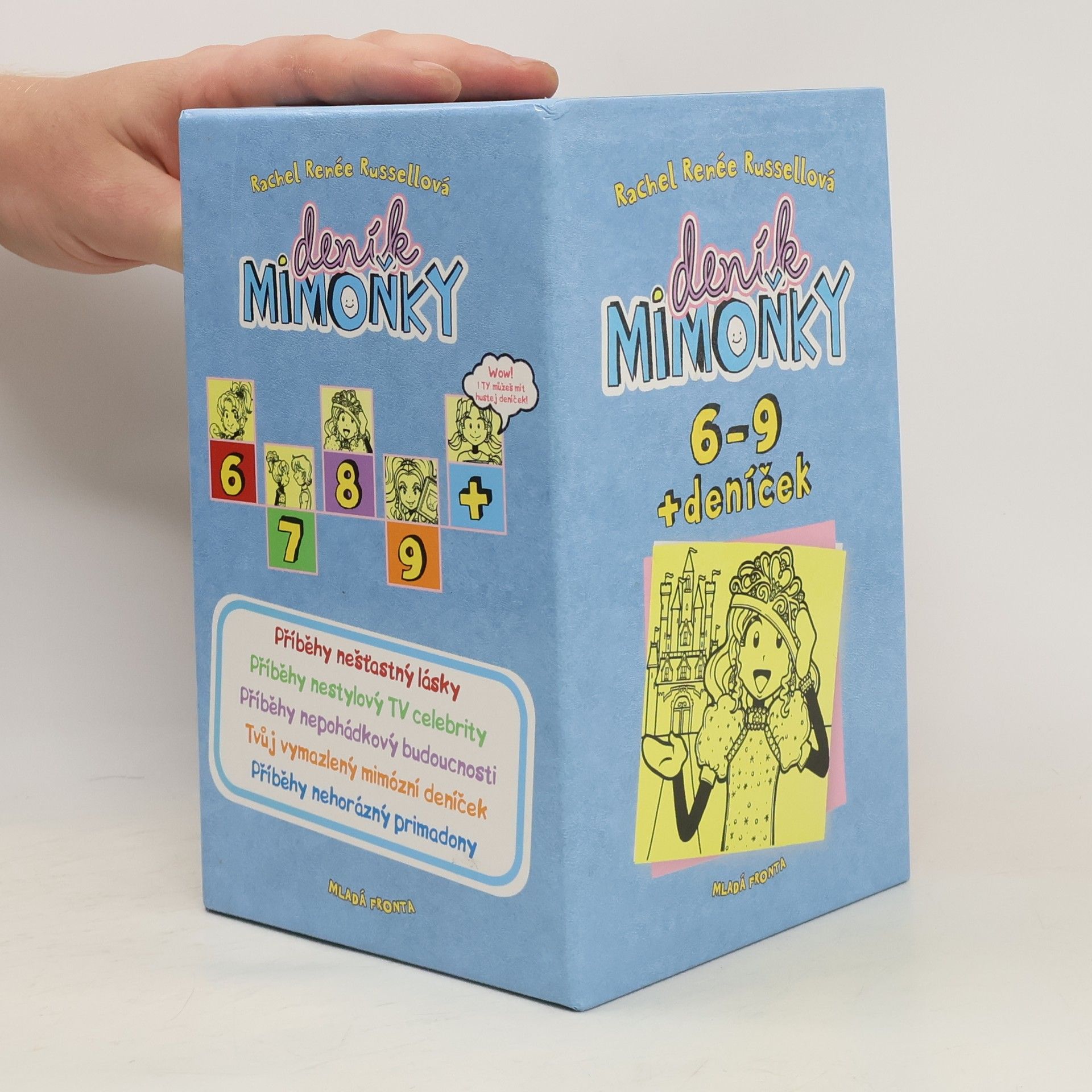 Rachel Renée Russellová Deník Mimoňky 6-9 + deníček (box)