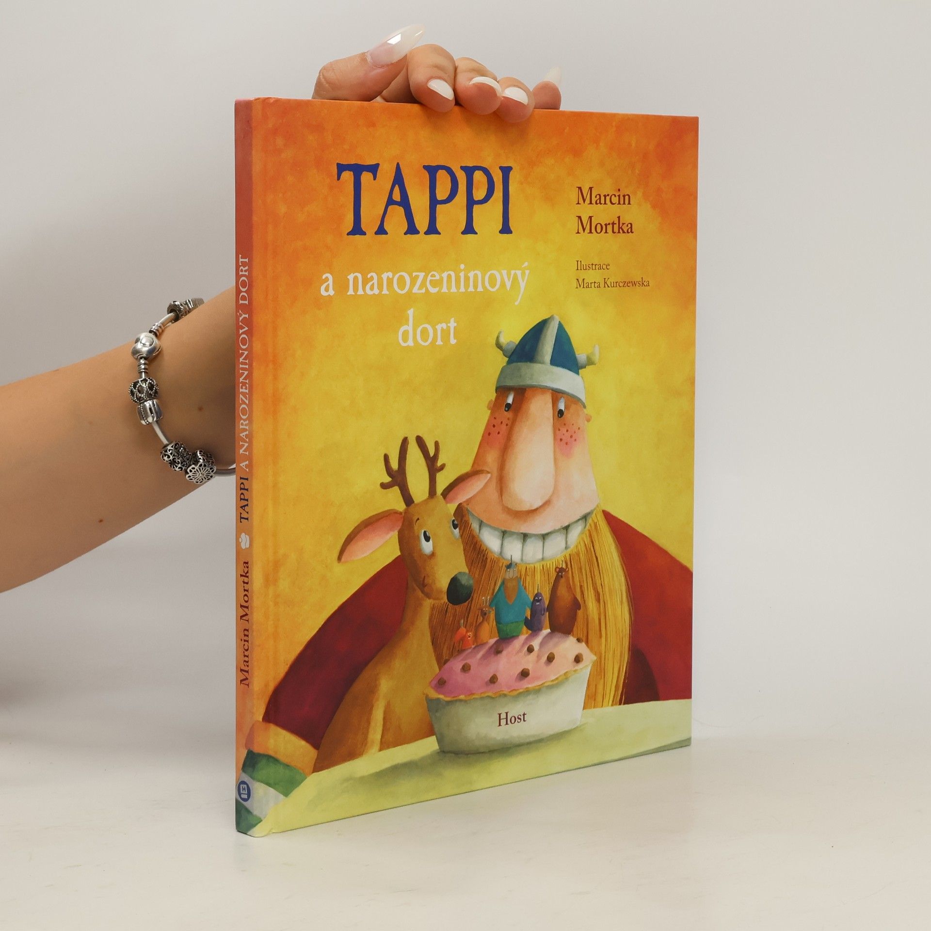 Marcin Mortka Tappi a narozeninový dort