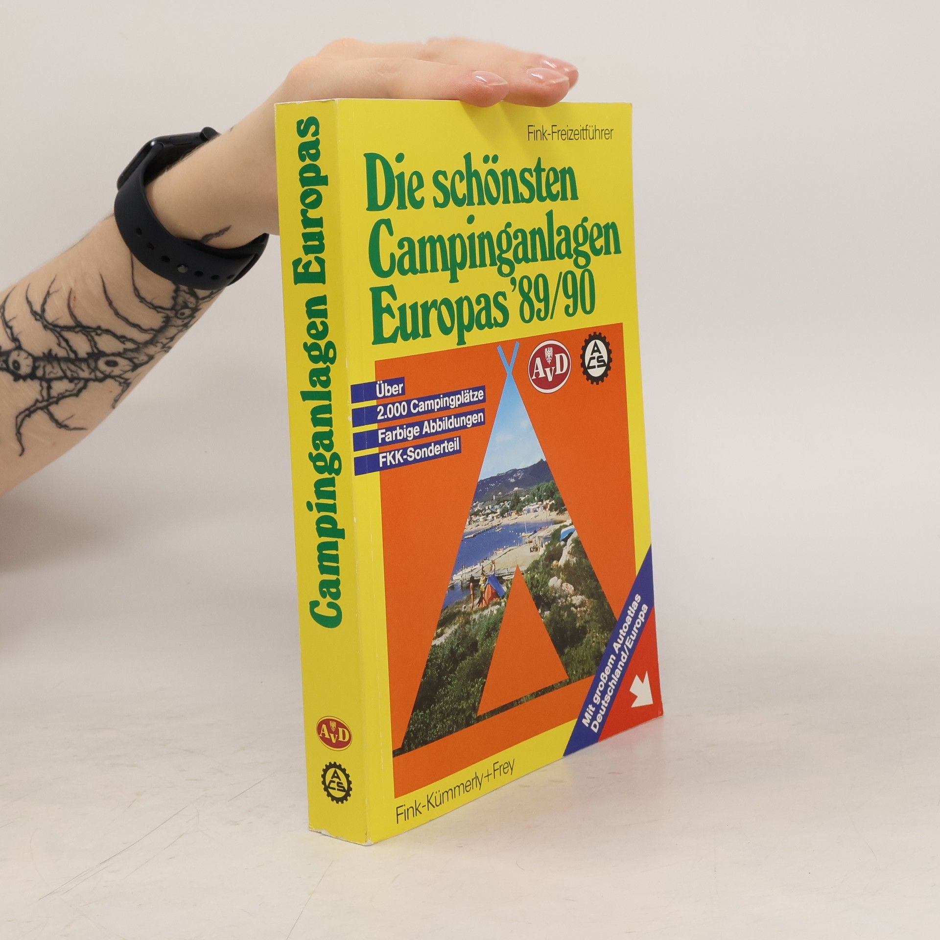 Rainer Peters Die schönsten Campinganlagen Europas 89/90