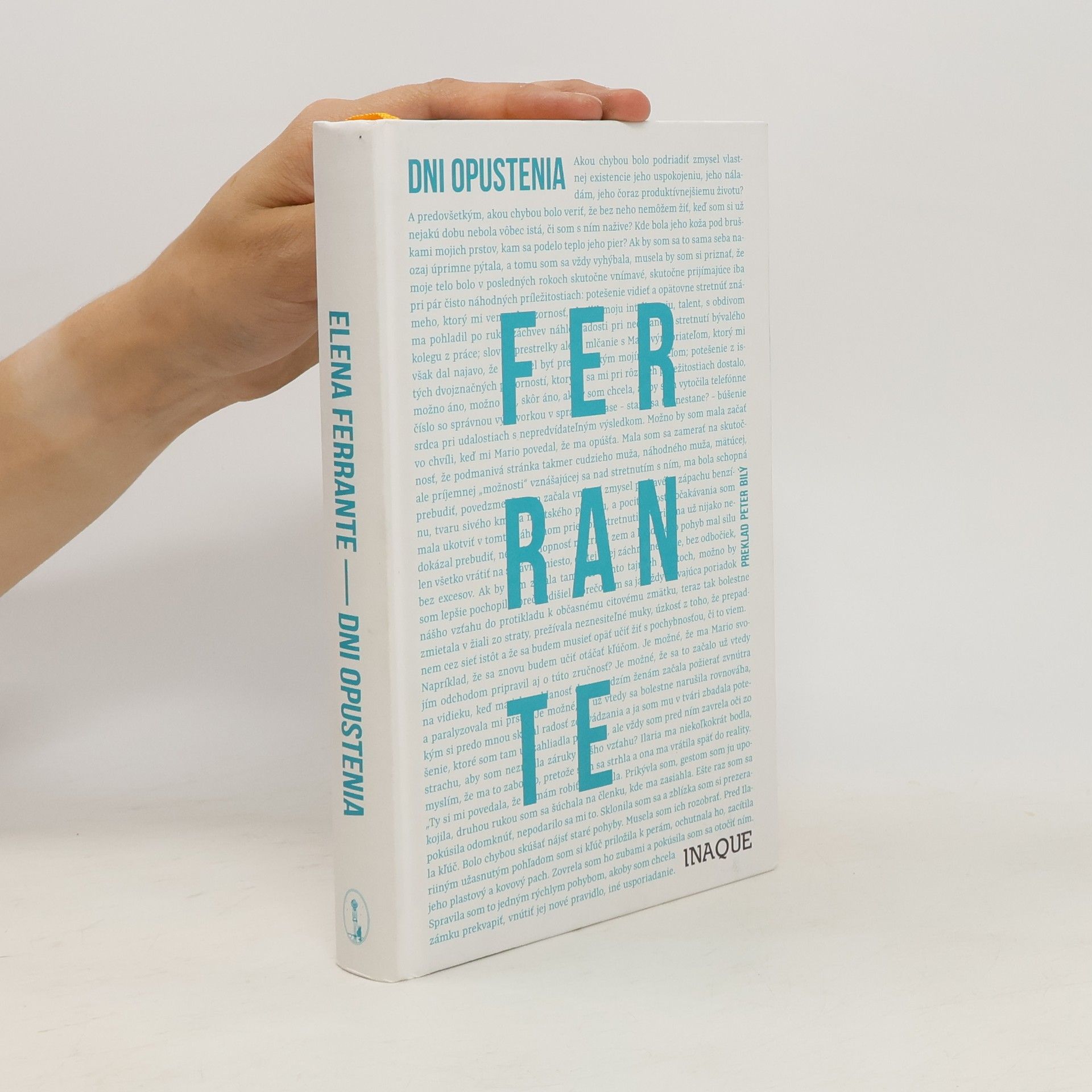 Elena Ferrante Dni opustenia