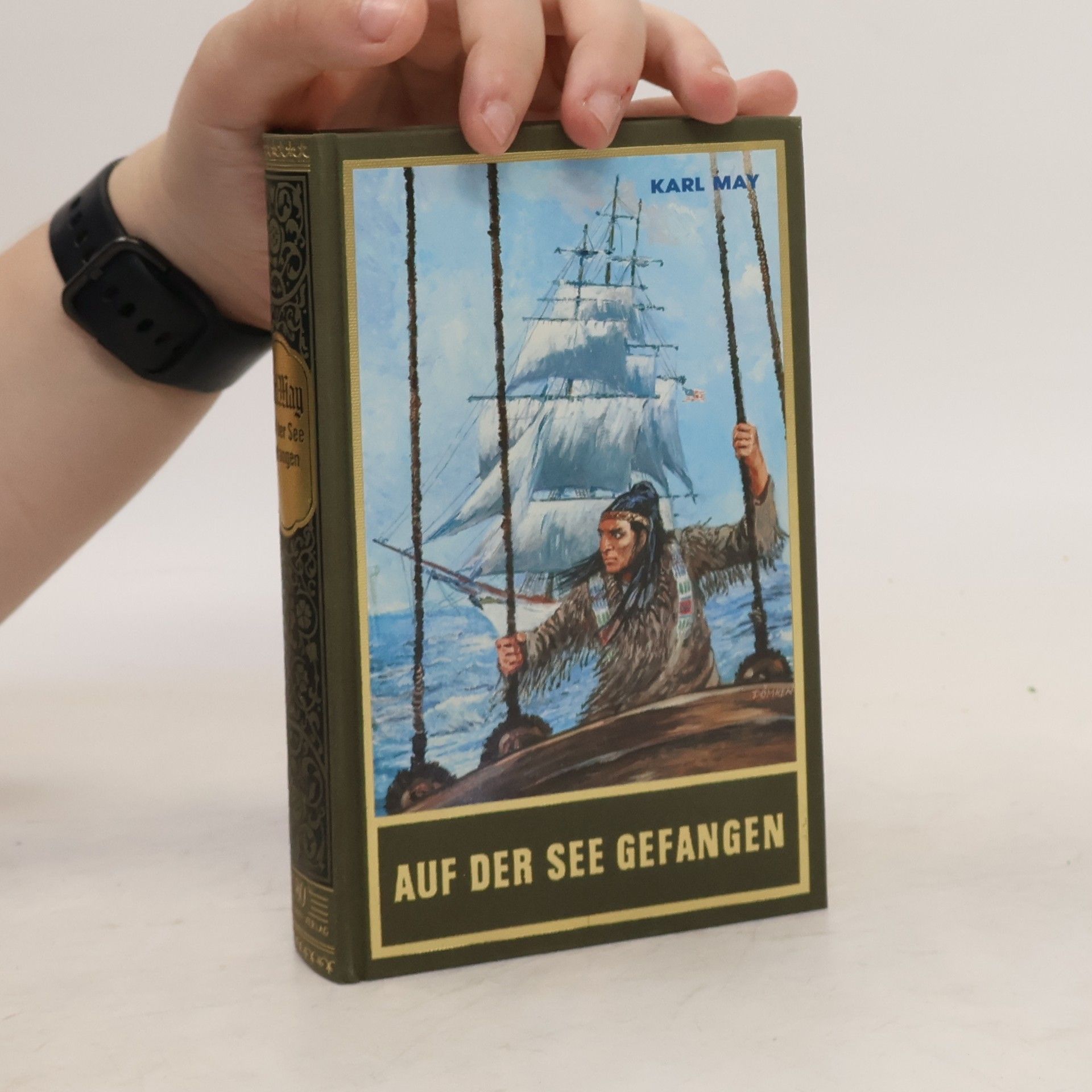 Karl May Auf der See gefangen