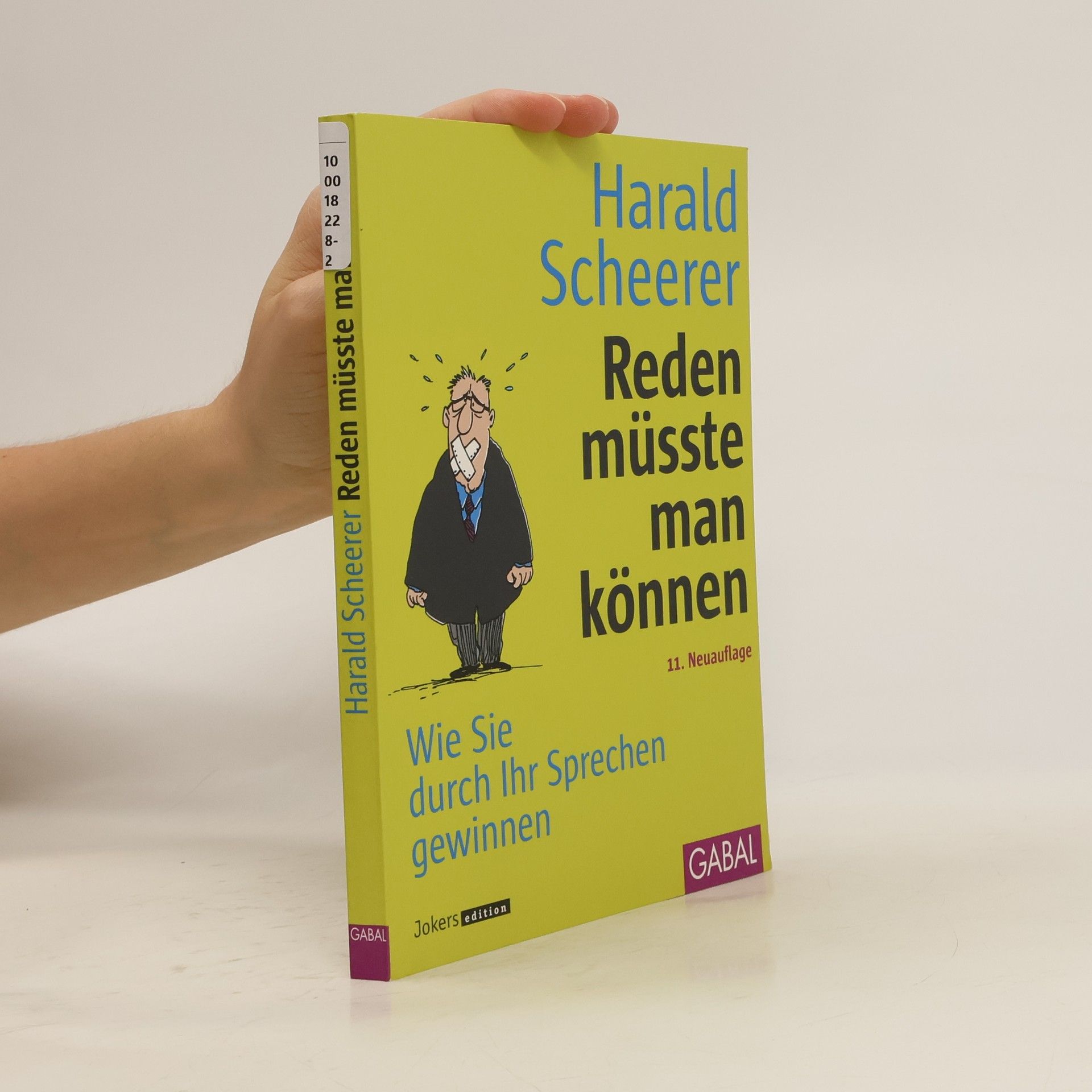 Harald Scheerer Reden müsste man können