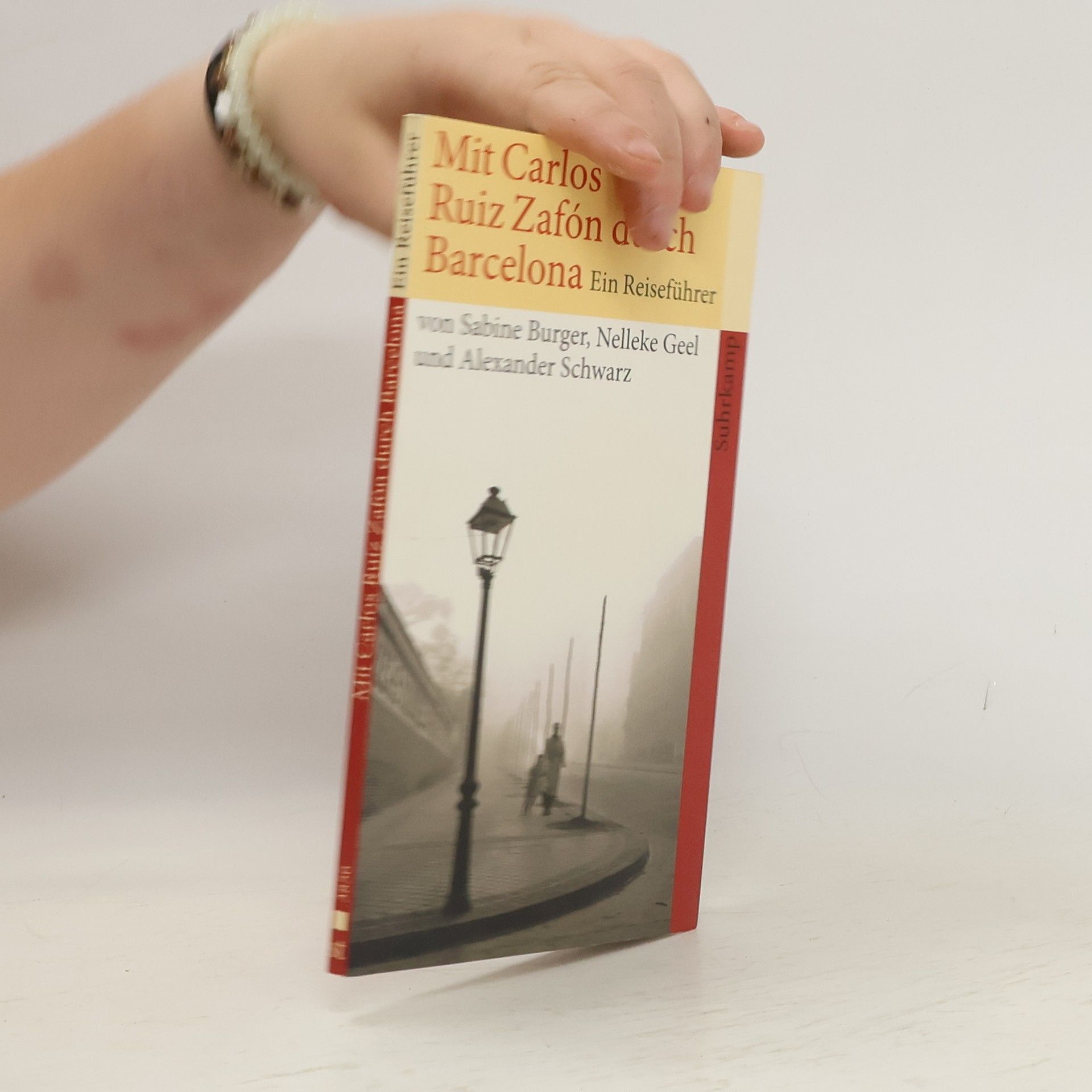 Sabine Bürger Mit Carlos Ruiz Zafón durch Barcelona