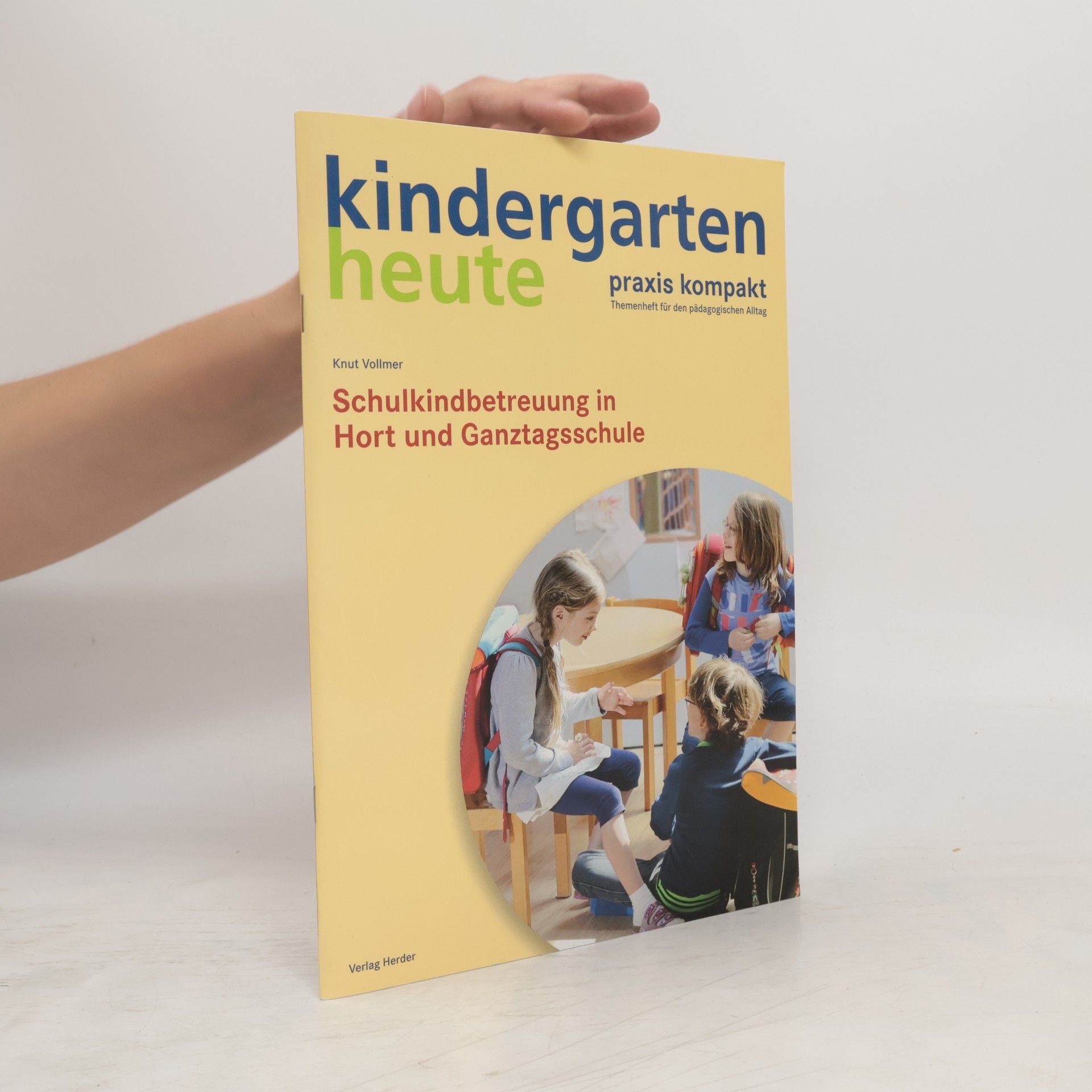 Knut Vollmer Schulkindbetreuung in Hort und Ganztagsschule