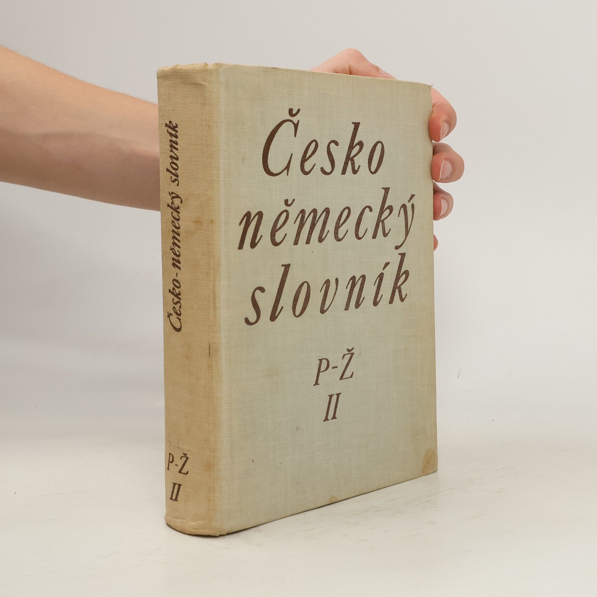Hugo Siebenschein Česko-německý slovník. P-Ž II