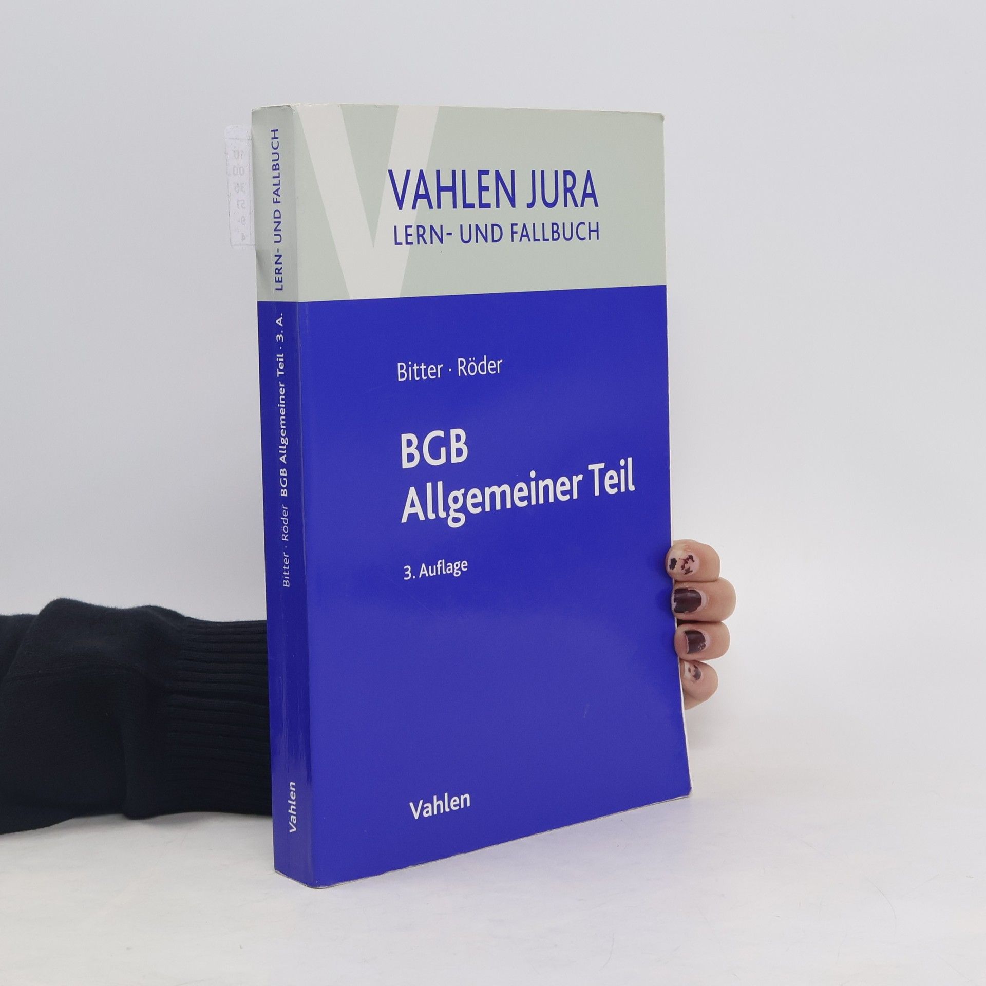 Georg Bitter BGB, Allgemeiner Teil