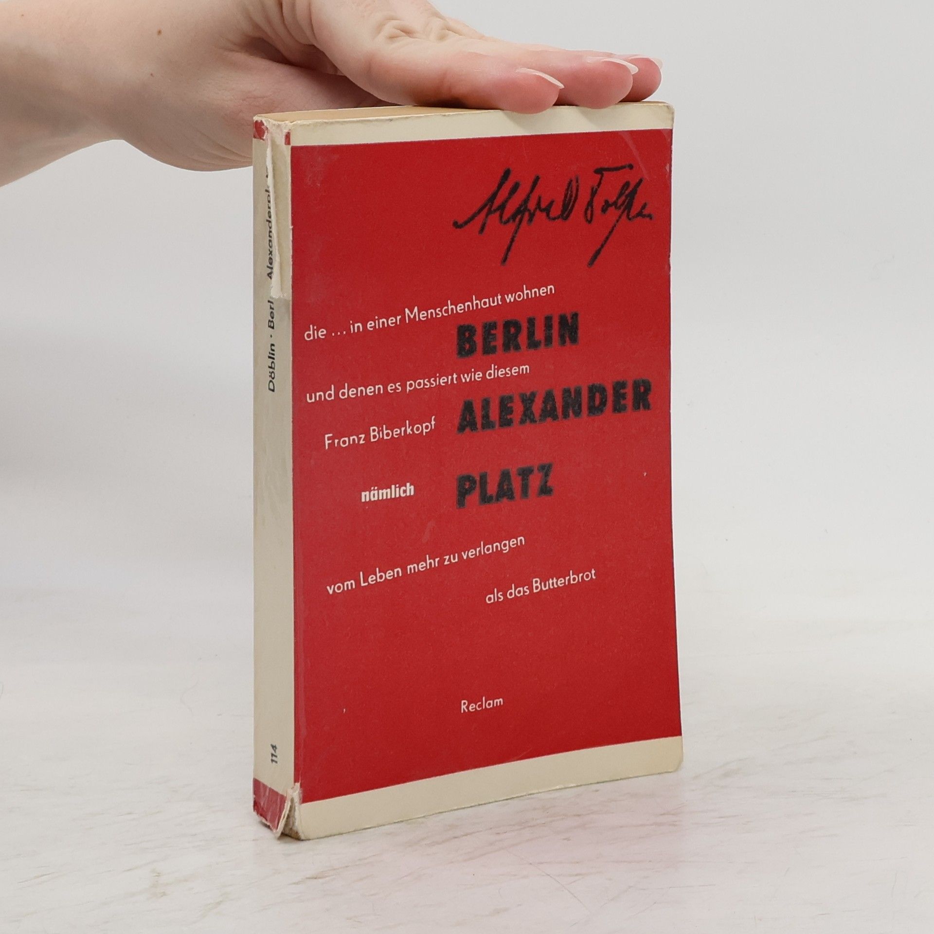 Alfred Döblin Berlin Alexanderplatz