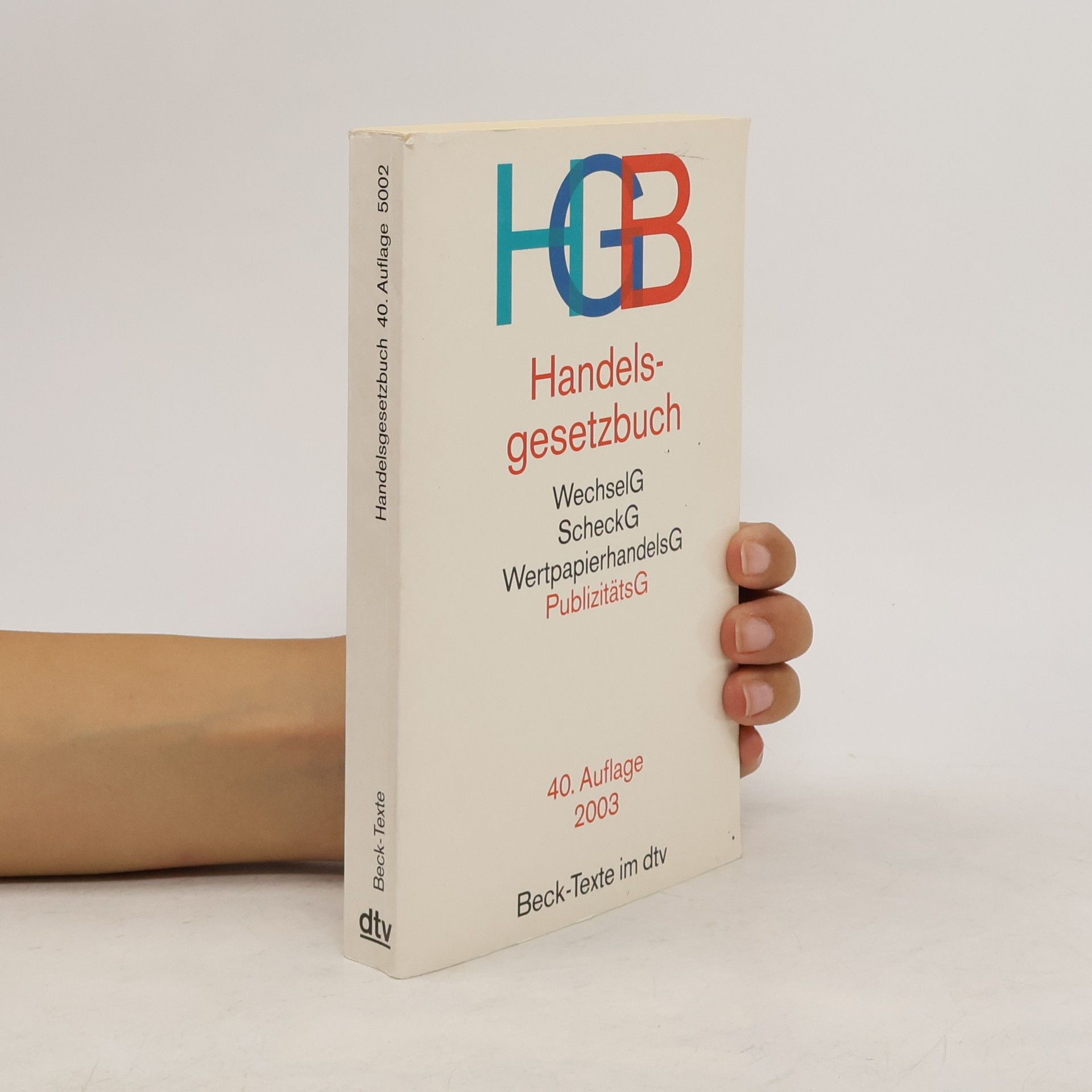 Collectif d'auteurs Handelsgesetzbuch