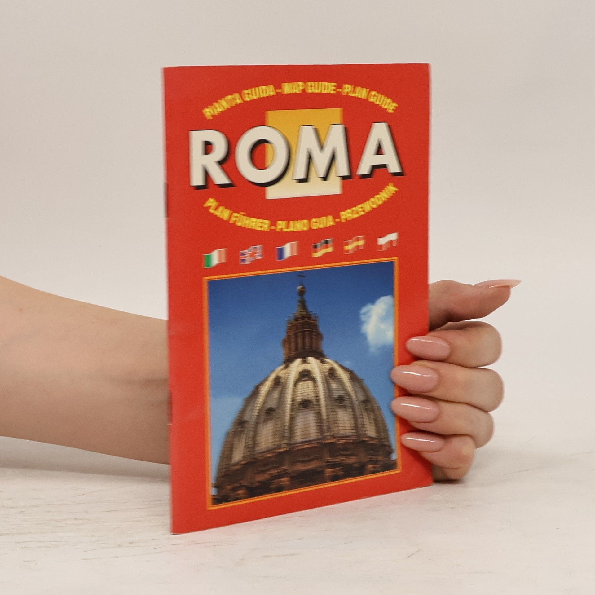 Casa editrice Lozzi Roma. Pianta-guida. Ediz. multilingue