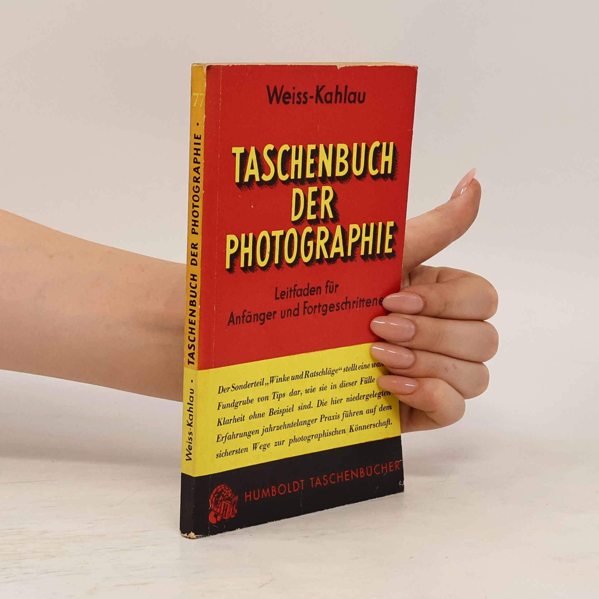 Autores varios Taschenbuch der Photographie 77