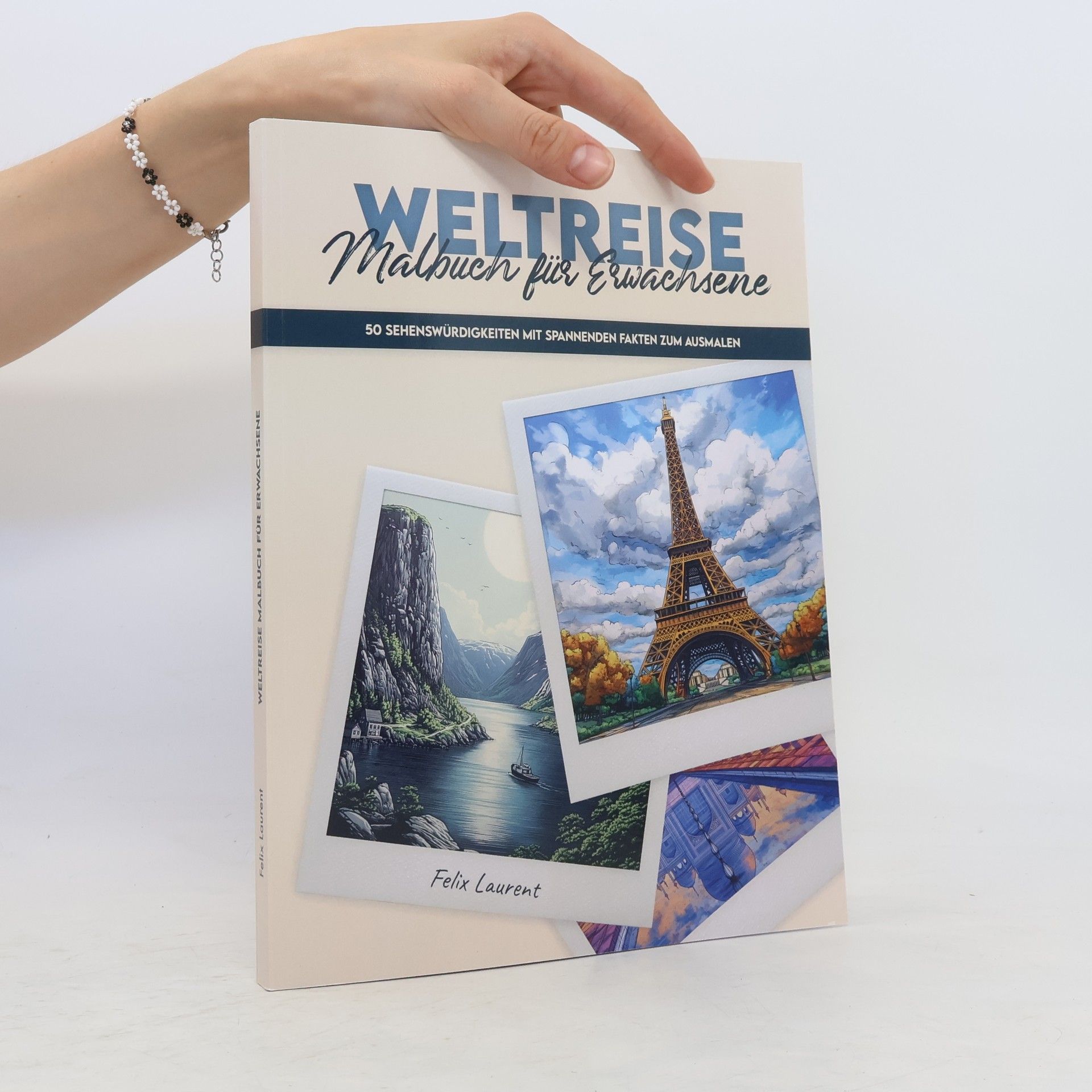 Felix Laurent Weltreise. Malbuch für Erwachsene