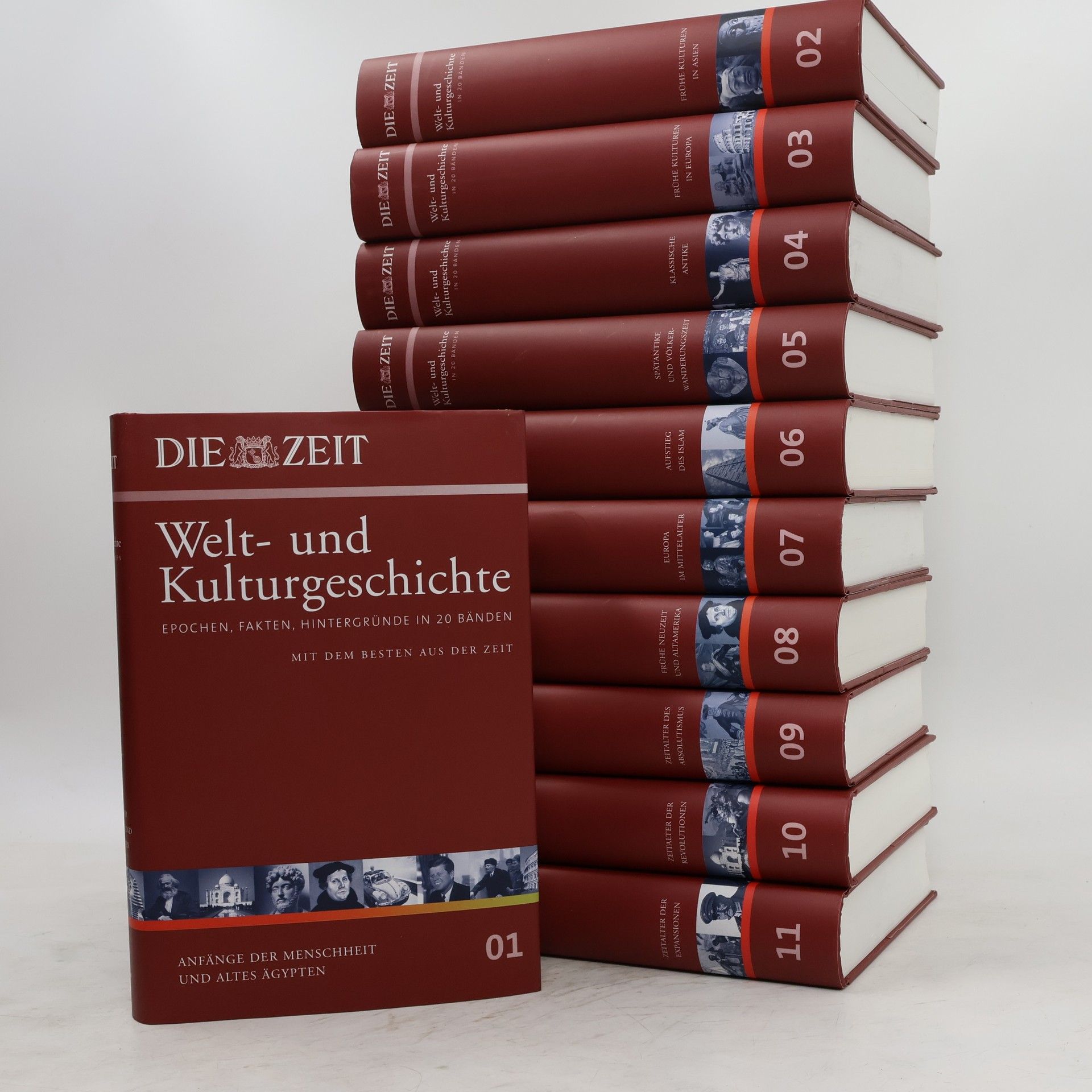 Collectif d'auteurs Die Zeit. Welt und Kulturgeschichte 1-11