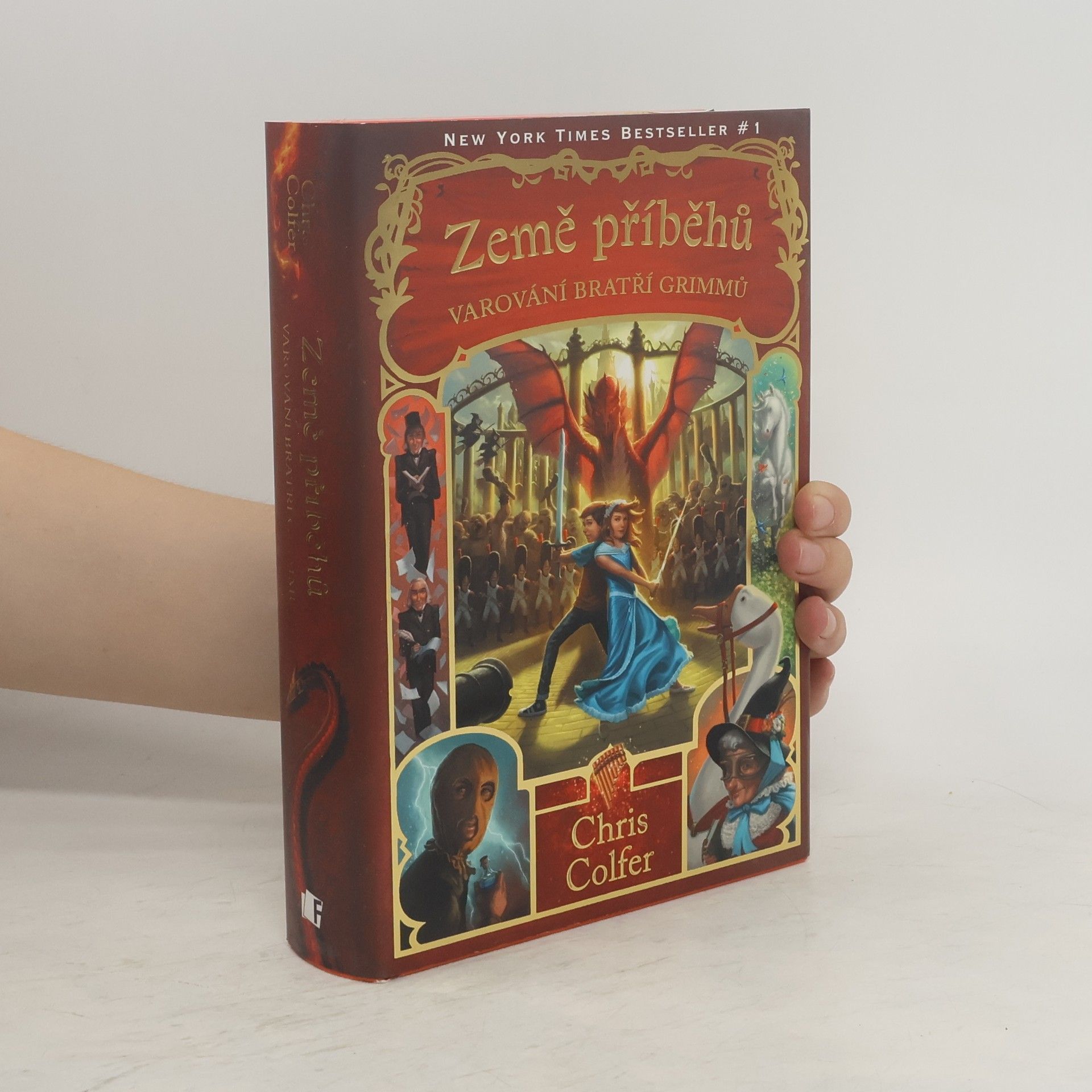Chris Colfer Země příběhů. Varování bratří Grimmů