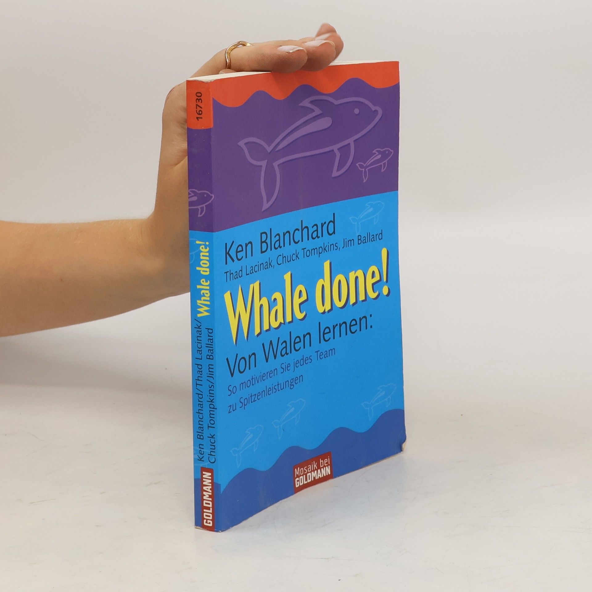Kenneth H. Blanchard Whale done!