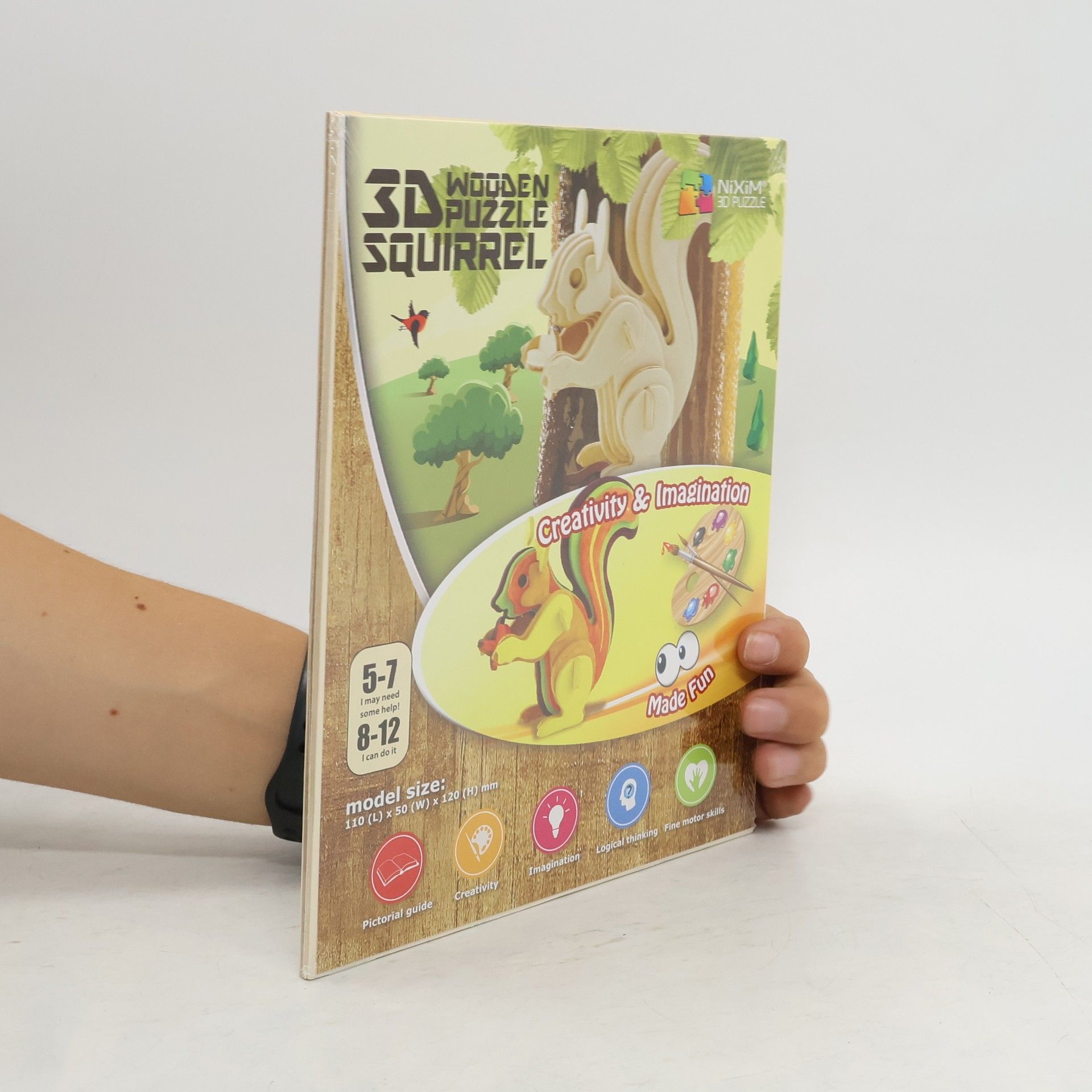 AA.VV. 3D Wooden Puzzle Squirrel